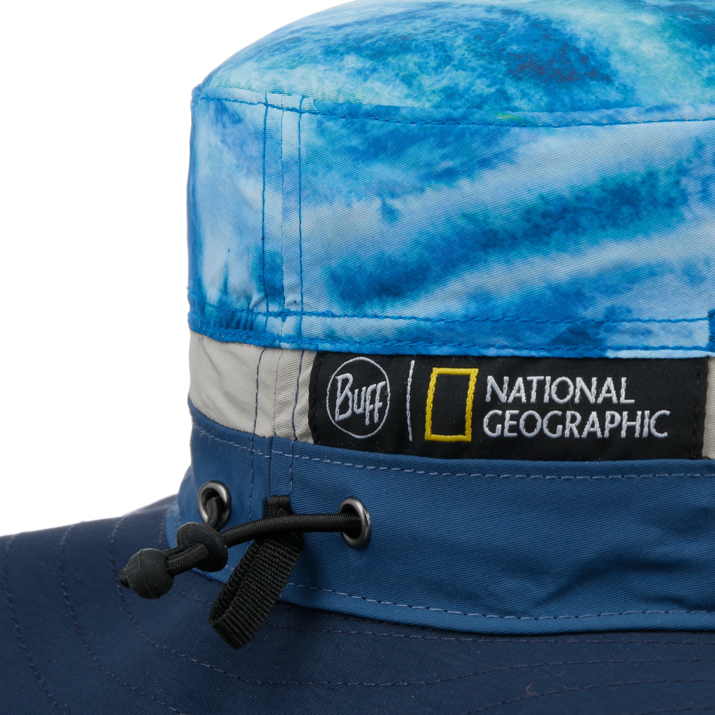Cappello Booney Buff Explore Sun - Protezione UPF 50, Visiera Ampia, Materiali Riciclati, Unisex