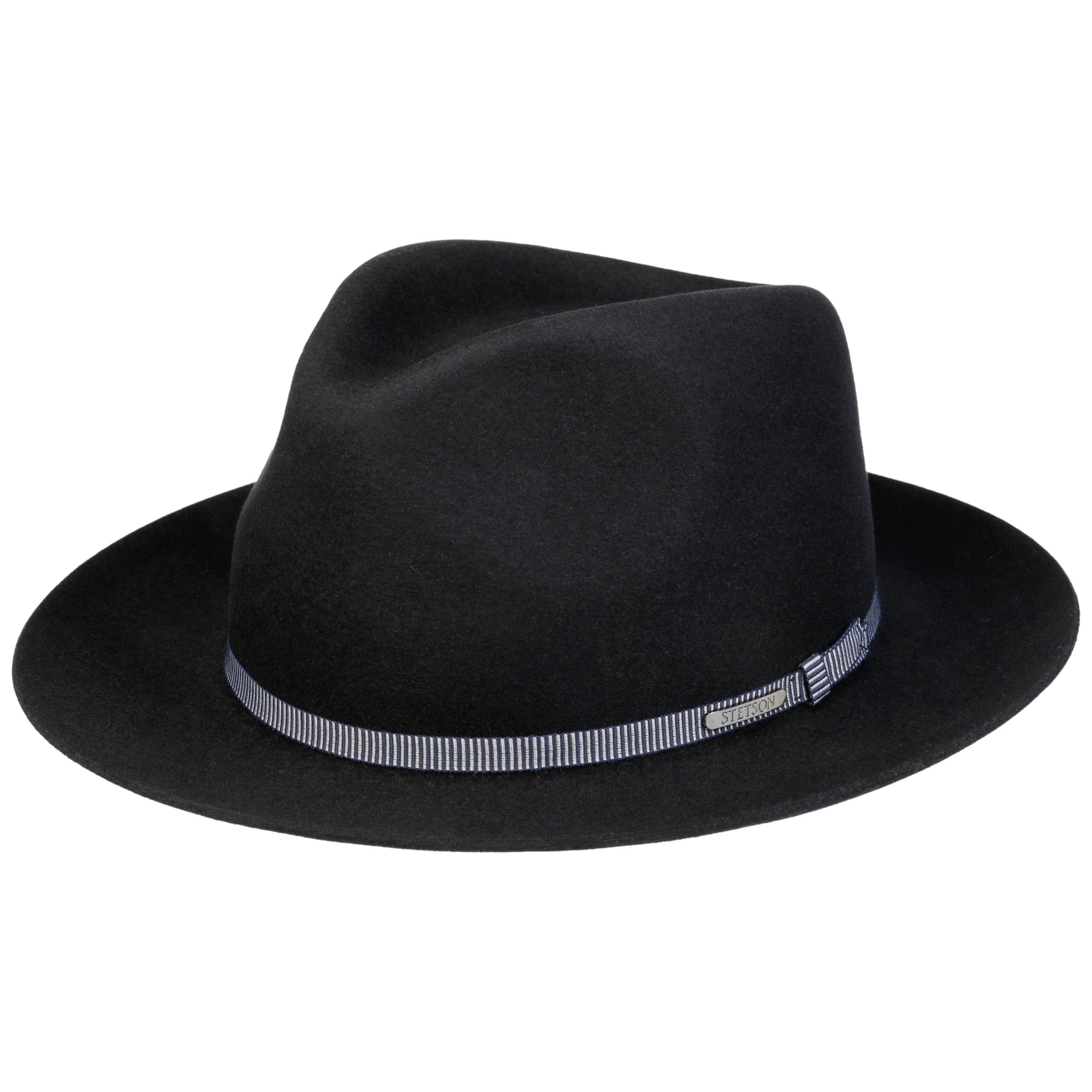 Stetson Cappello Bogart Penn Donna/Uomo - Made in The EU Feltro di Pelo