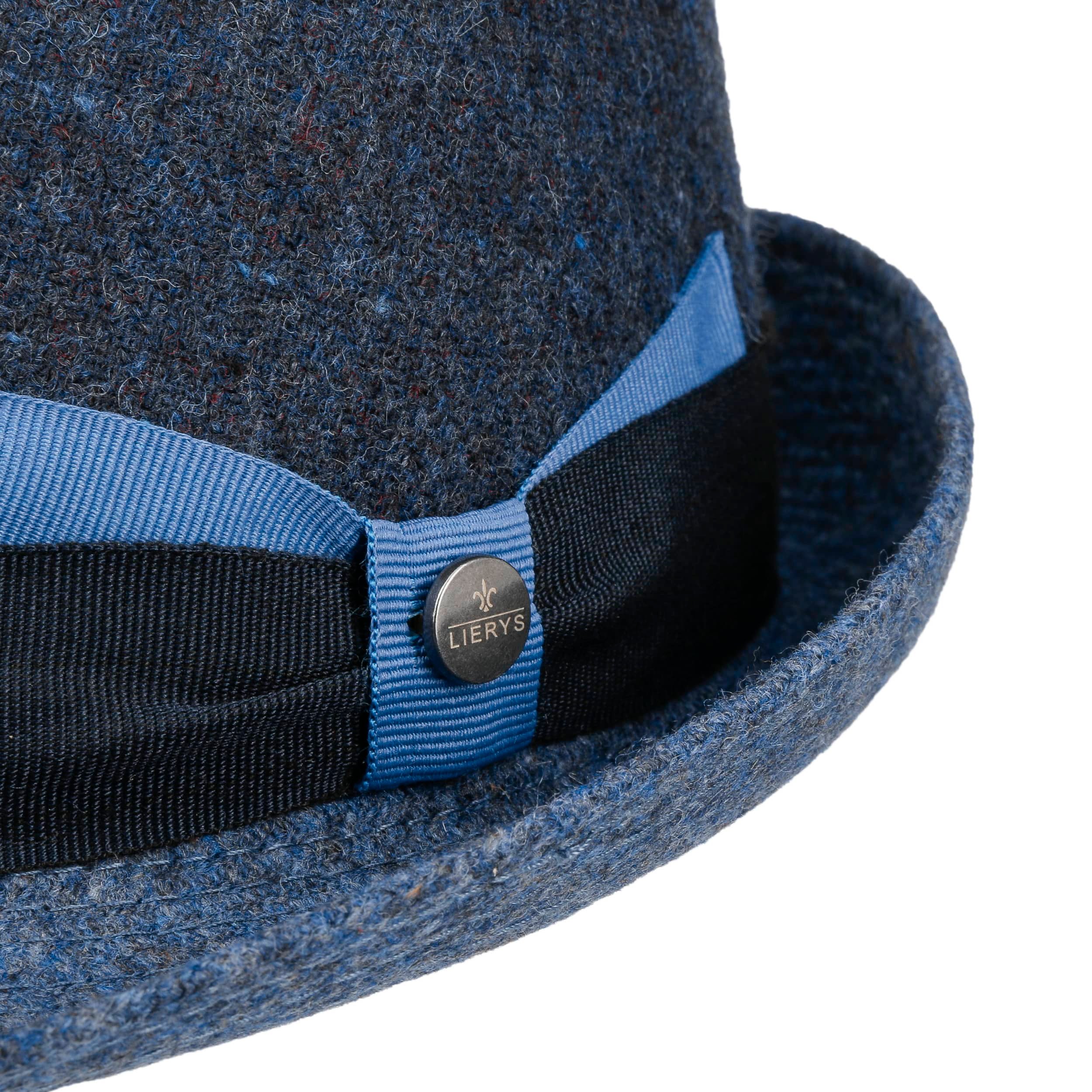 Cappello Trilby In Lana LIERYS Uomo/Donna - Feltro Idrorepellente Pieghevole Per Ogni Stagione