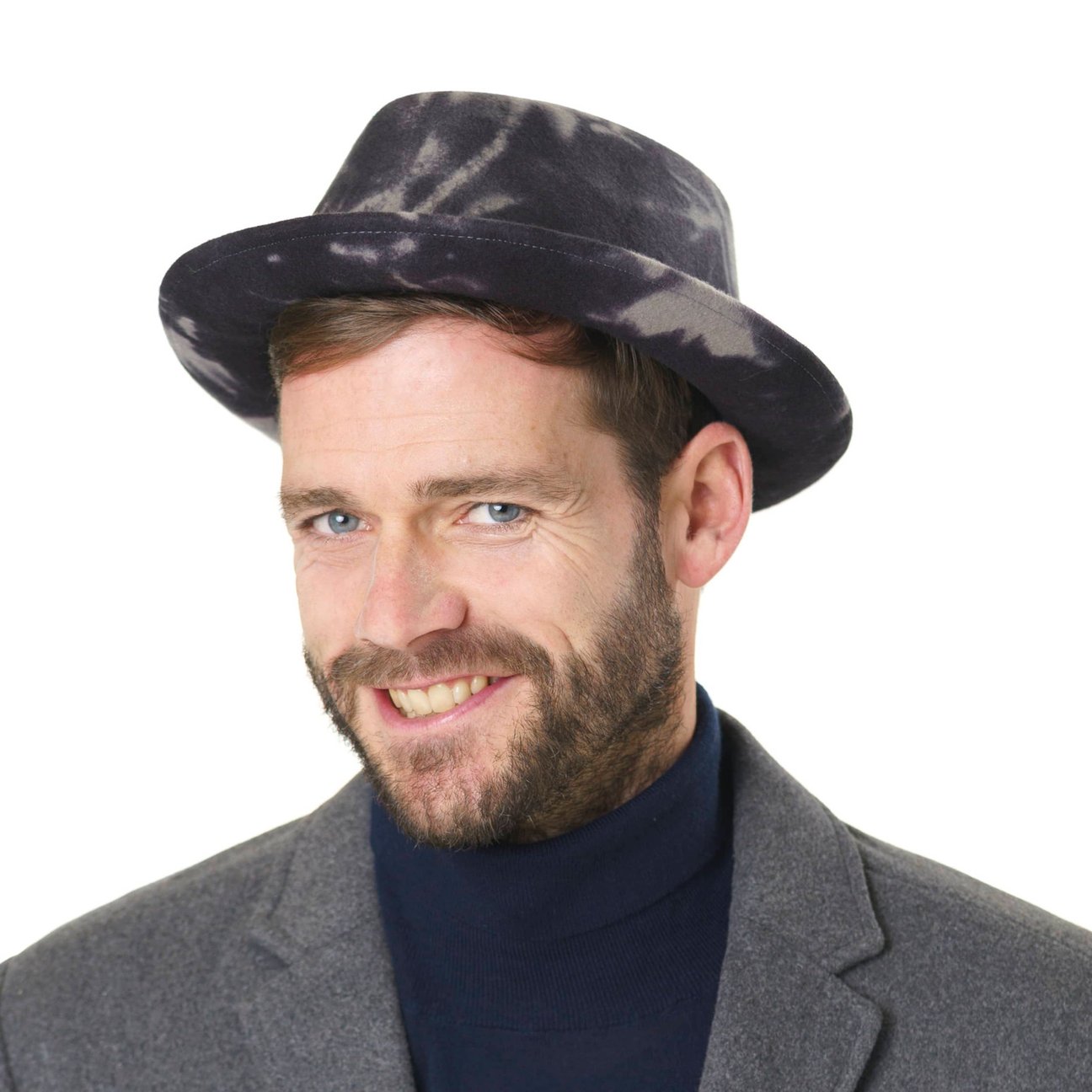 LIERYS Cappello a Cilindro in Feltro Uomo - Made Italy di Matrimonio Occasione con Fodera