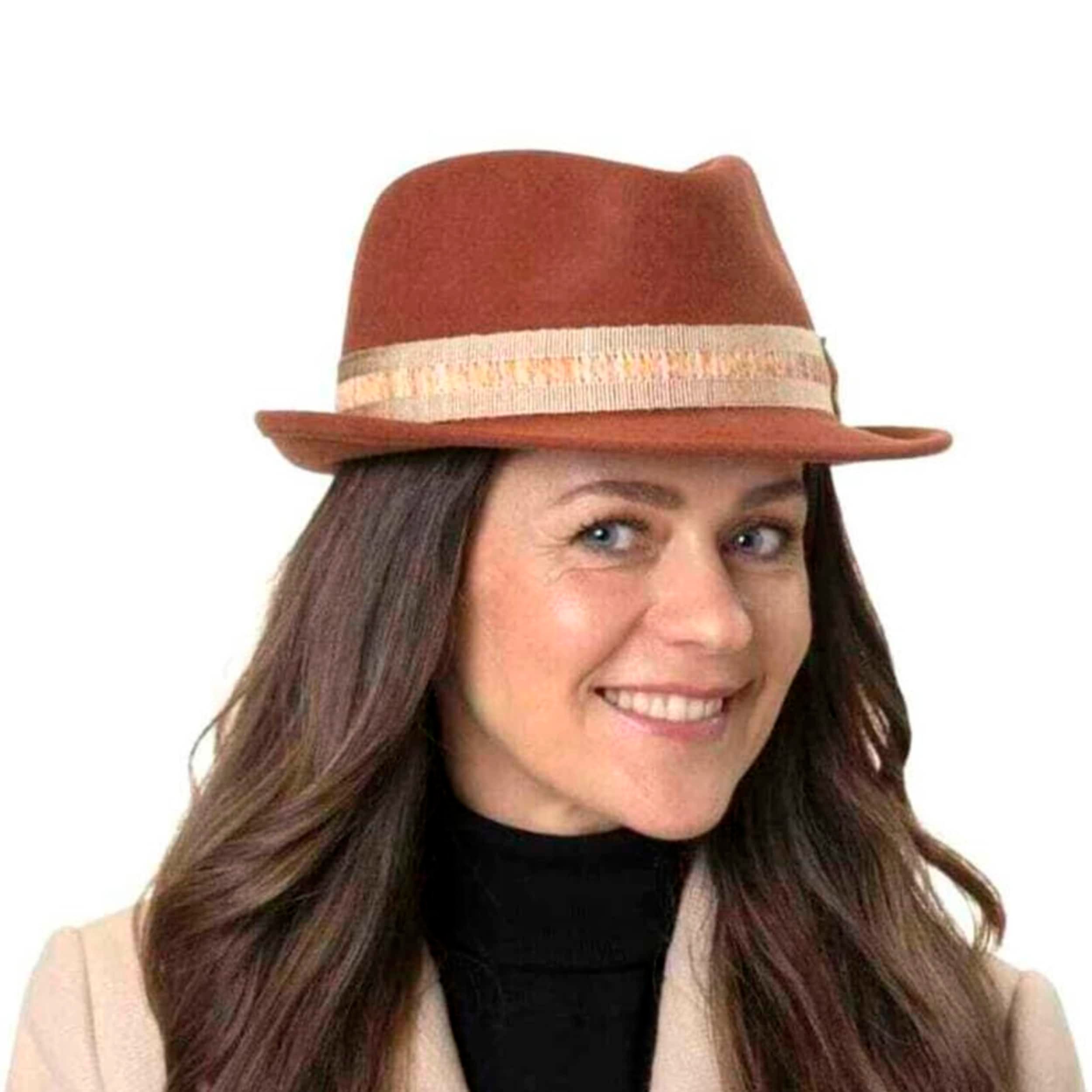 cappello estivo tipo trilby per donna --> Hutstuebele