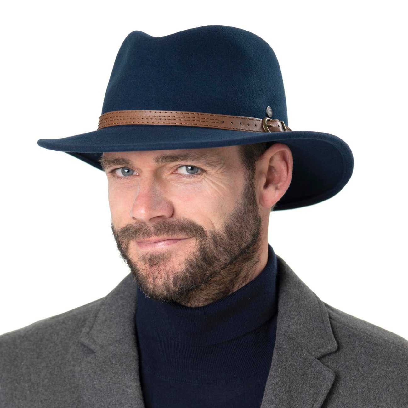 Cappello Traveller Fiebig Outdoor: Feltro di Lana Idrorepellente e Pieghevole