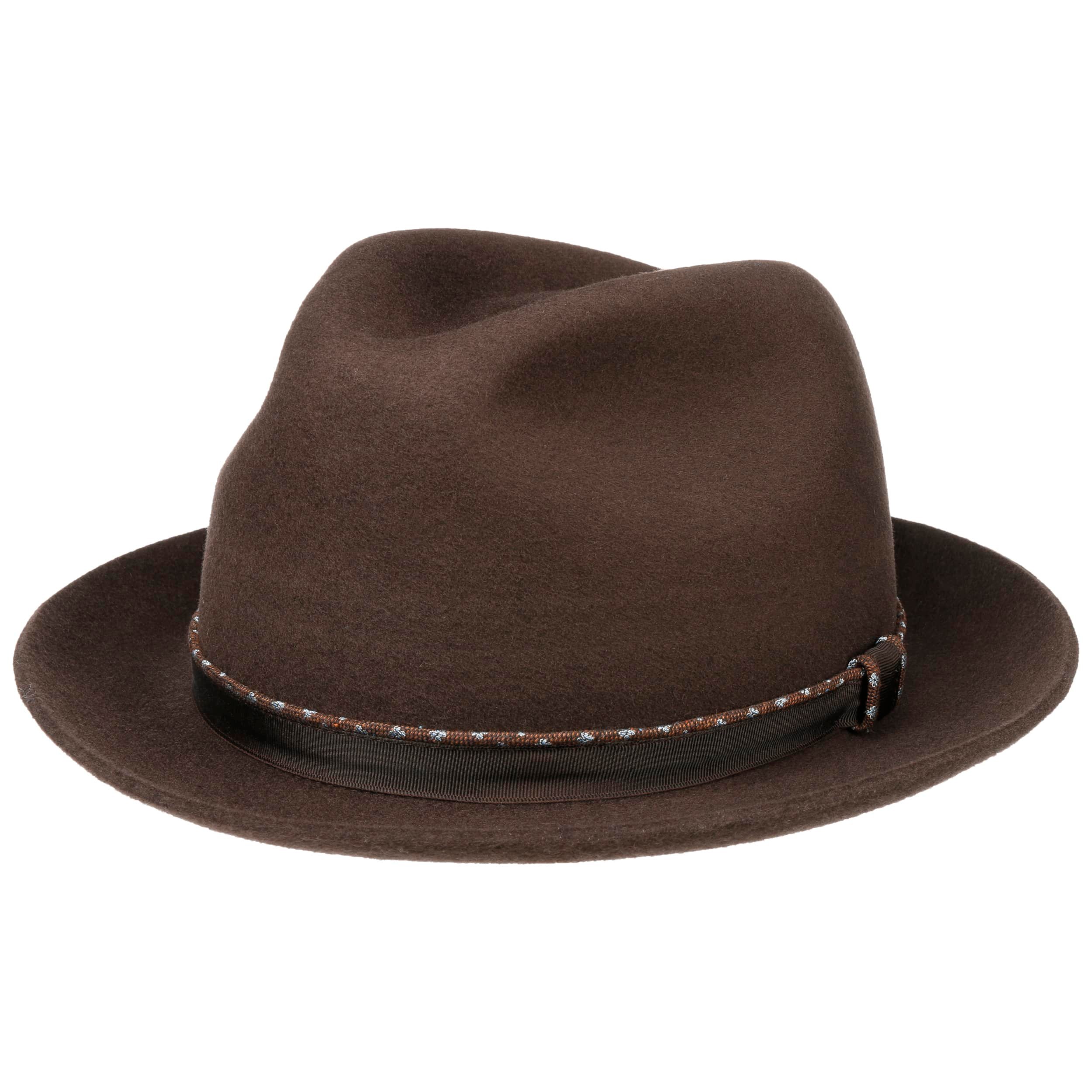 Stetson Penn Unisex Nero Cappello Stetson Bogart Penn - Feltro Di Pelo