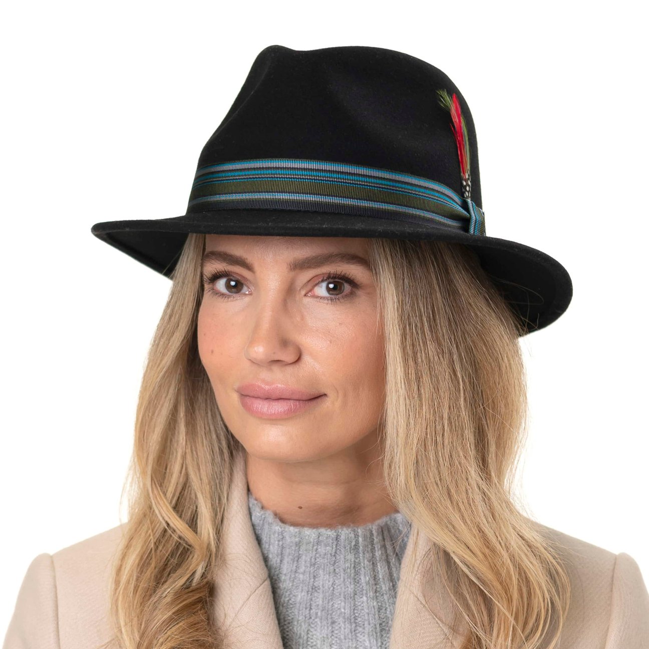 Cappello Stetson Traveller In Pelle Vitello Uomo/Donna - Estivo Con Fodera In Cotone - 3