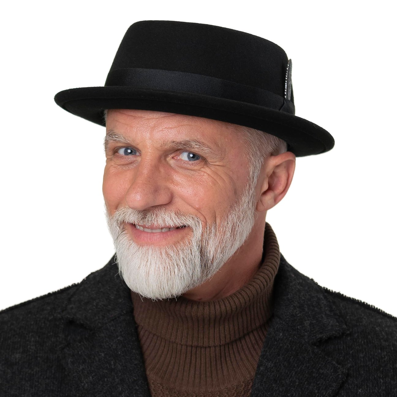 Stetson Wool Pork Pie Unisex - Pork Pie In Feltro Di Lana Made In Italy Cappello Da Uomo In Lana Vergine E Fodera In Cotone Fedora Autunno Inverno Cappello Invernale Nero 55 Cm 50177668