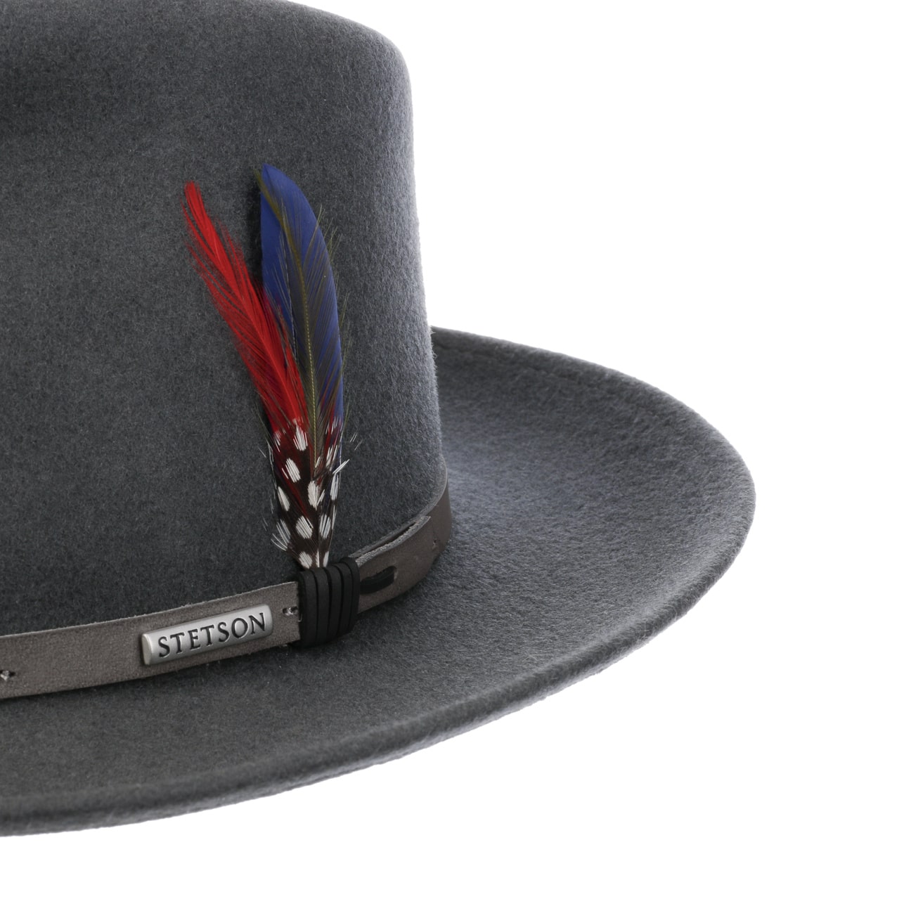 Cappello Fedora Göttmann Uomo - Grigio Taglia X-Large Elegante