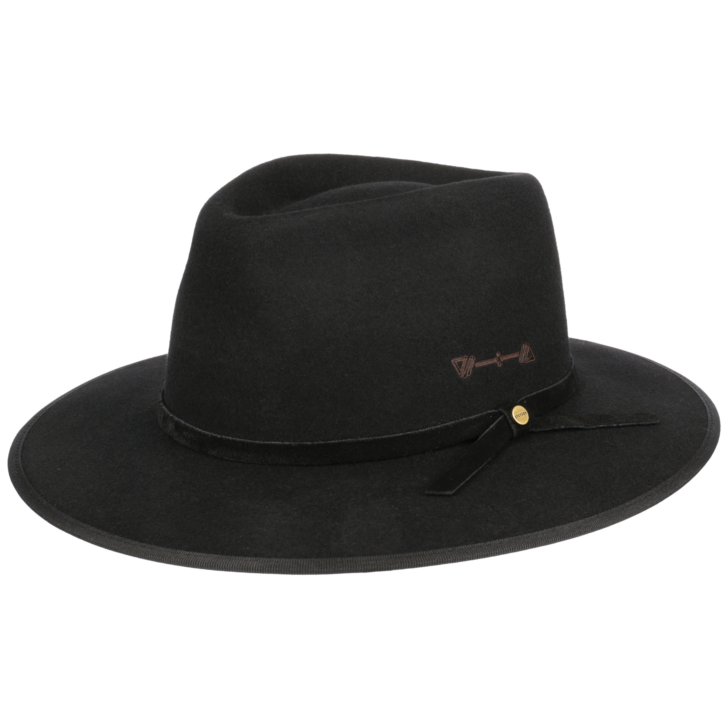 Stetson San Benito - Cappello Western In Feltro Di Lana Con Fascia In Pelle - 2