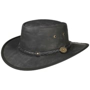 Cappello Da Cowboy In Pelle Scippis Townsville - Marrone, Taglia M, Pelle Bovina Pregiata, Made In Australia
