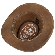 Cappello In Pelle Stile Western/Cowboy | Eurofront Leggero Marrone Australia