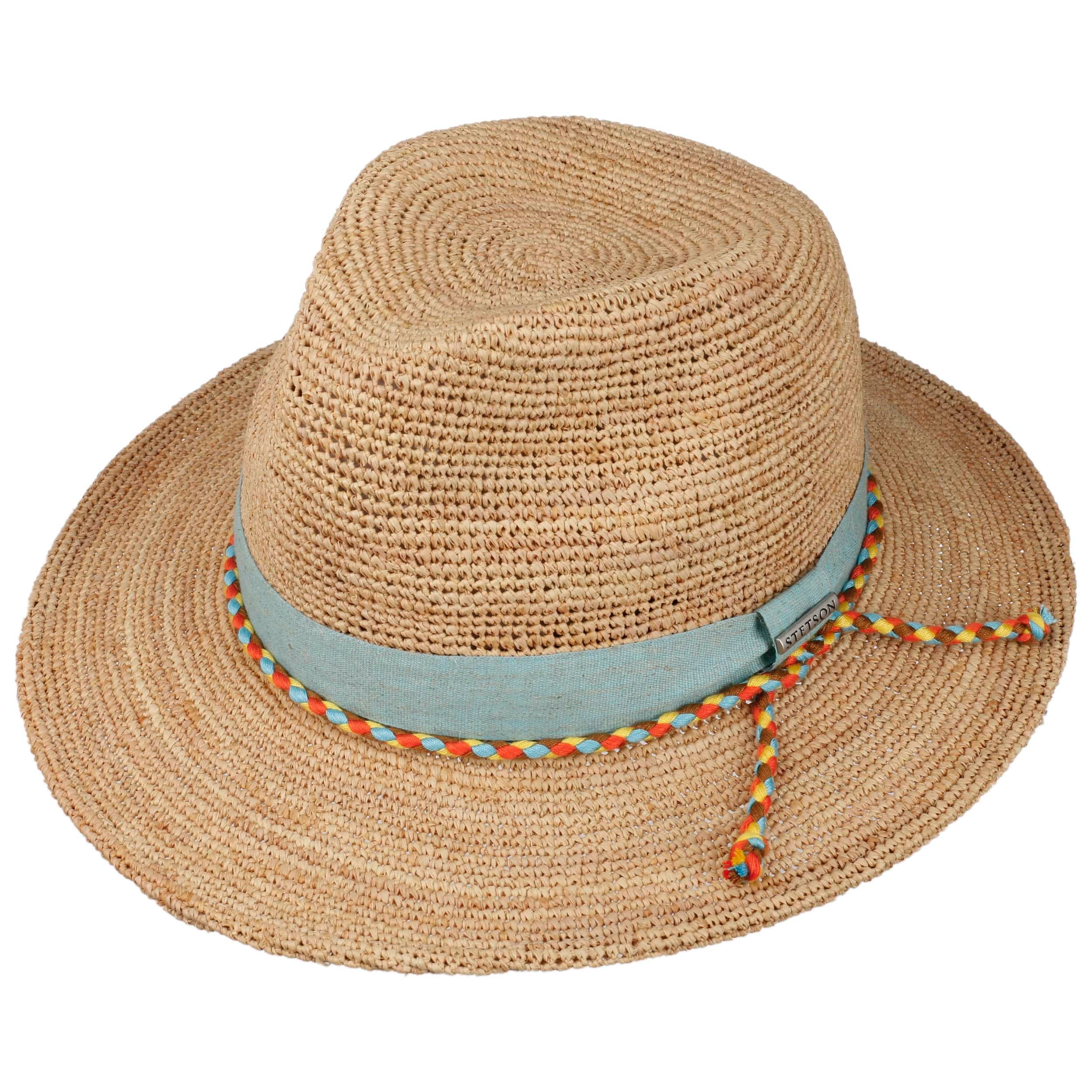 Cappello in Rafia Decato Traveller by Stetson