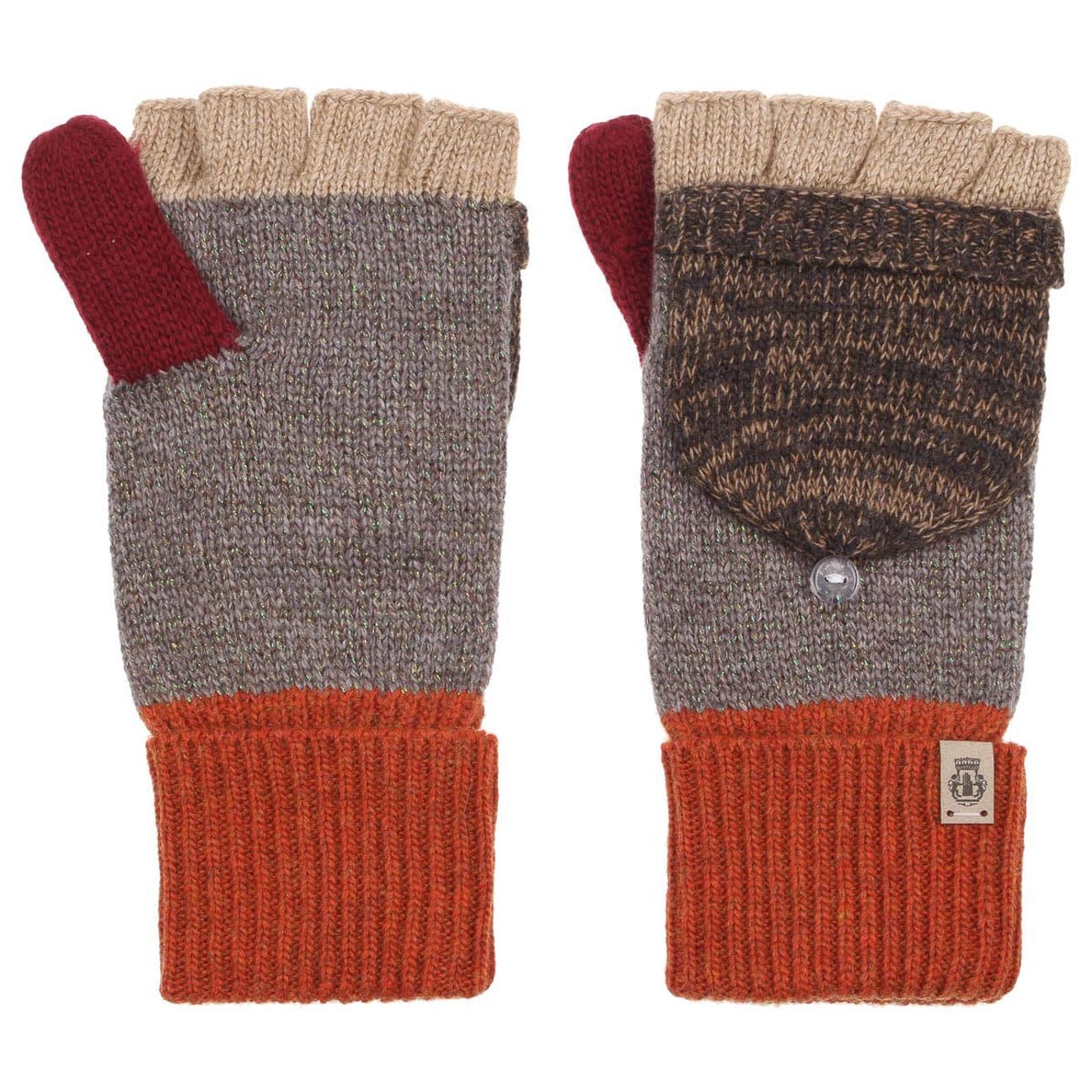 Set Berretto E Guanti Senza Dati A Maglia Union Jack - Foto 4