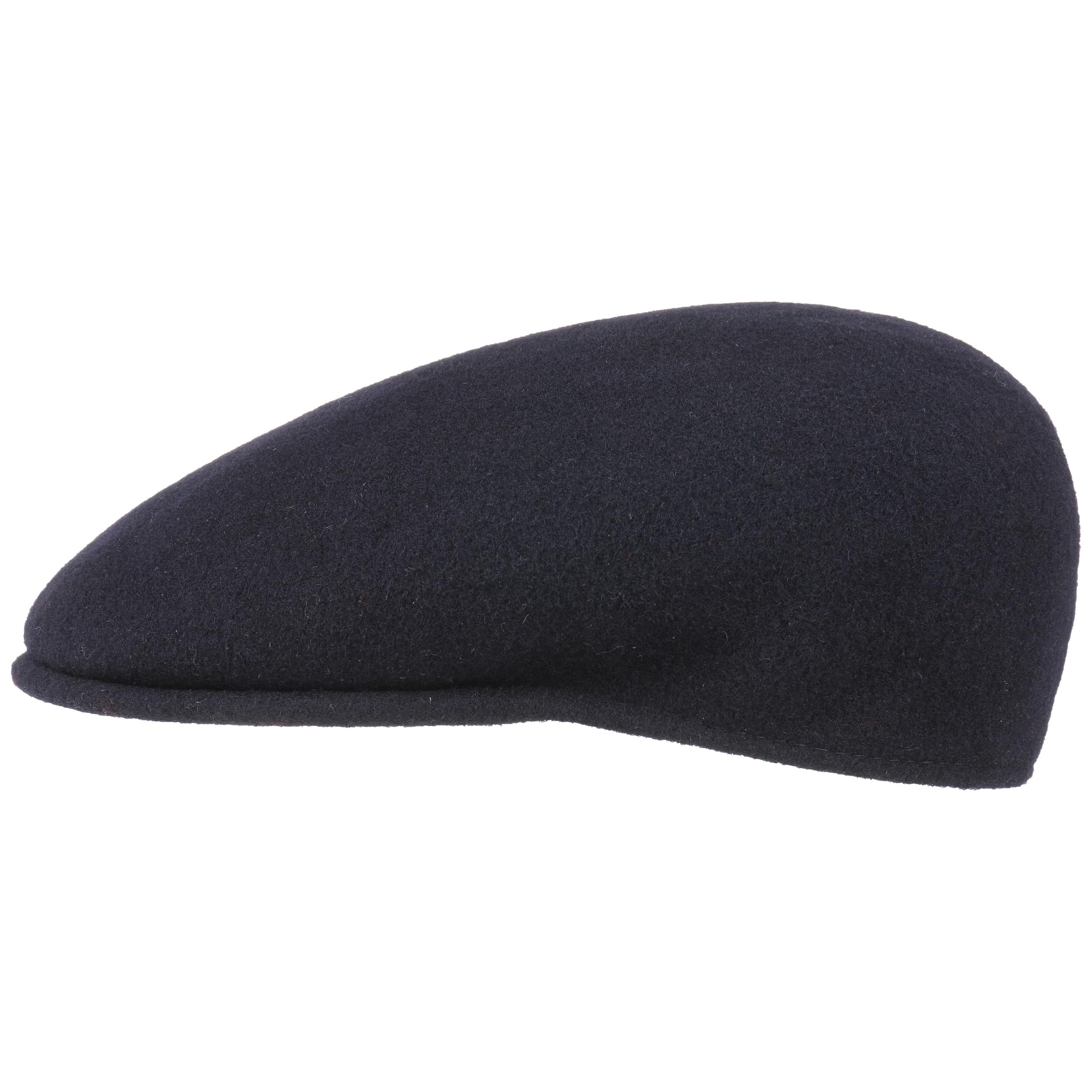 Kangol Berretto Piatto 504-s BLU MELANGE PEPE Uomo Cappuccio Berretto Visiera Cap