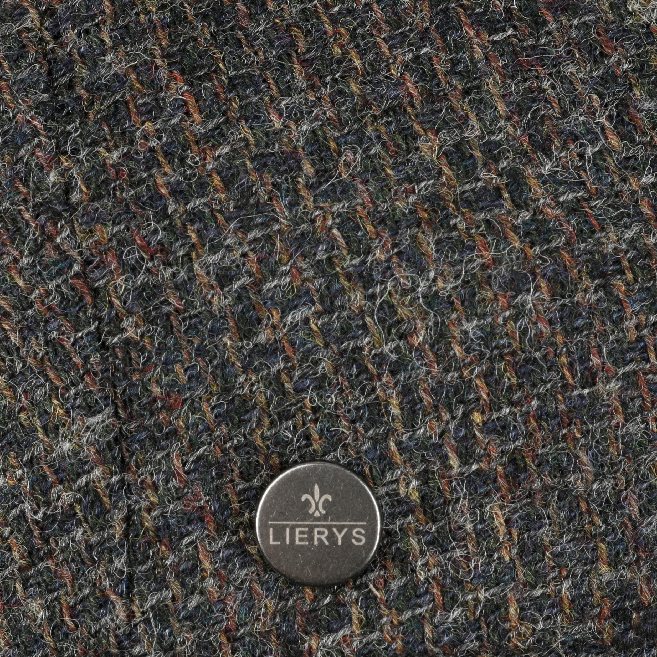 Coppola In Lana Lierys Carlsen - Motivo Herringbone, Made In EU, Con Visiera E Fodera In Cotone