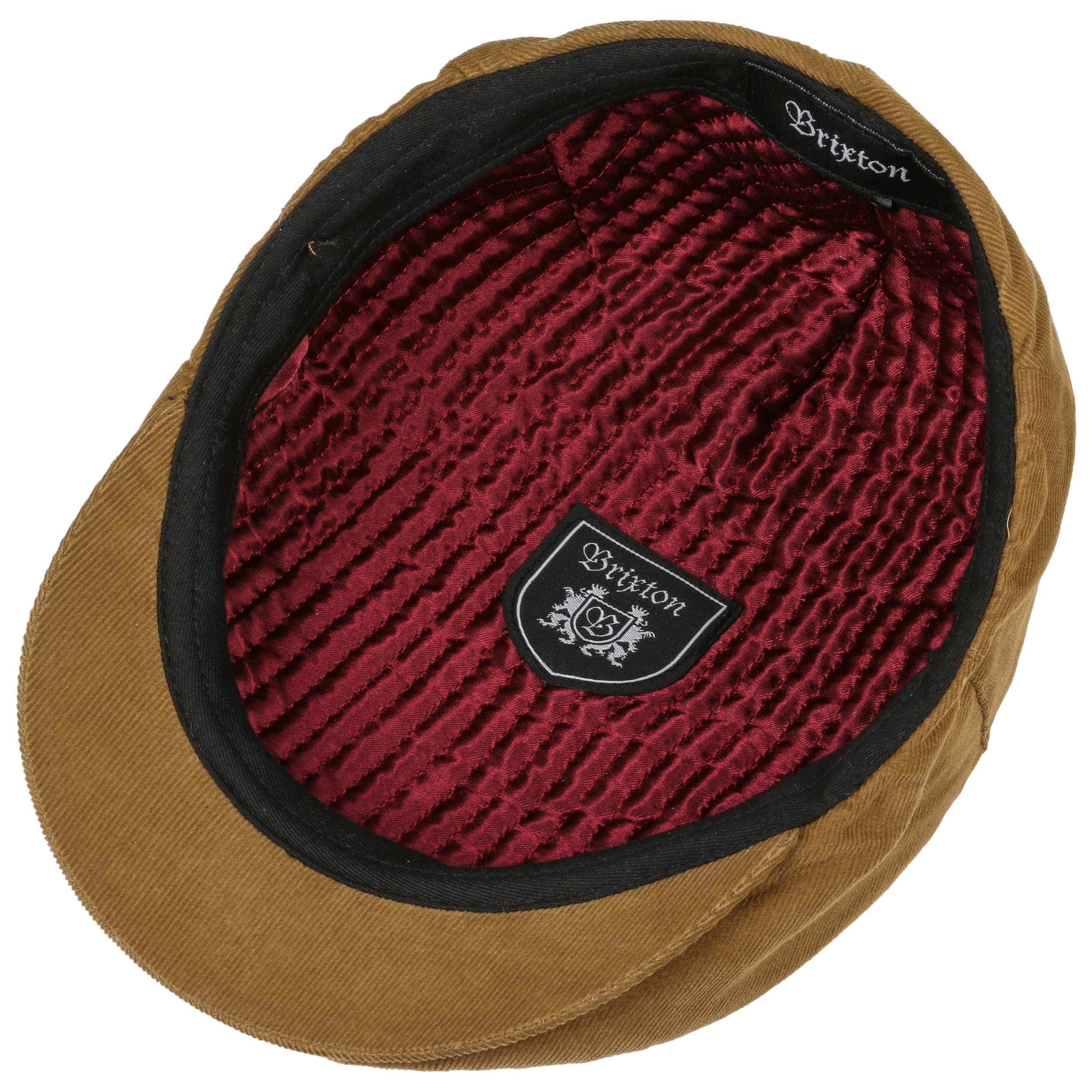 BRIXTON Cappello Hooligan New Houndstooth - Coppola Piatta In Lana, Taglia Media (57cm), Unisex