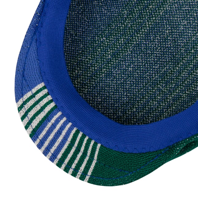 Kangol Bambu Coppola 507 Donna/Uomo - Fibra di Bambu Cappello Piatto con Visiera Estate Primavera/Estate - S (54-55 cm) Nero