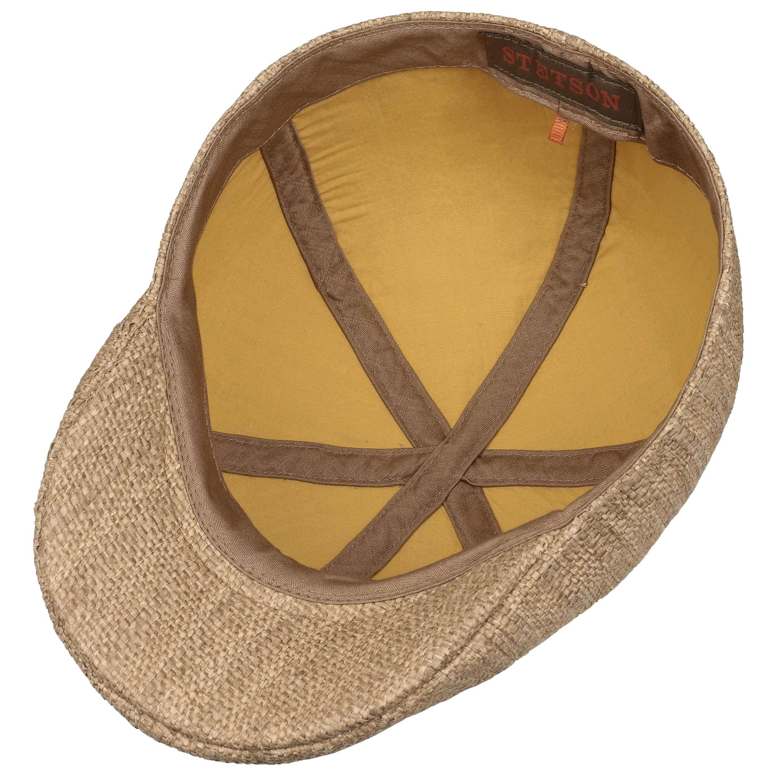 Stetson Texas Coppola In Cotone Uomo - Berretto Piatto Cappello Cotton Cap Con Visiera Primavera Estate S 54 55 Cm Bianco 114867731