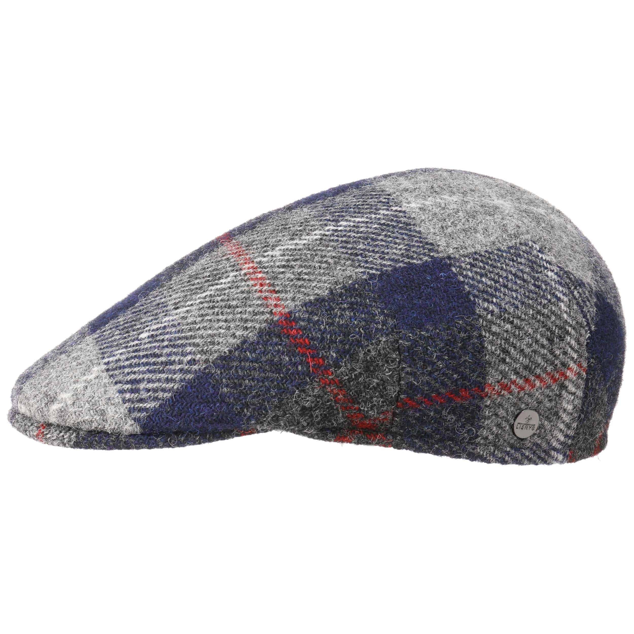 Coppola Uomo In Lana E Poliestere - Berretto Piatto Stile Britannico Regolabile - Foto 3