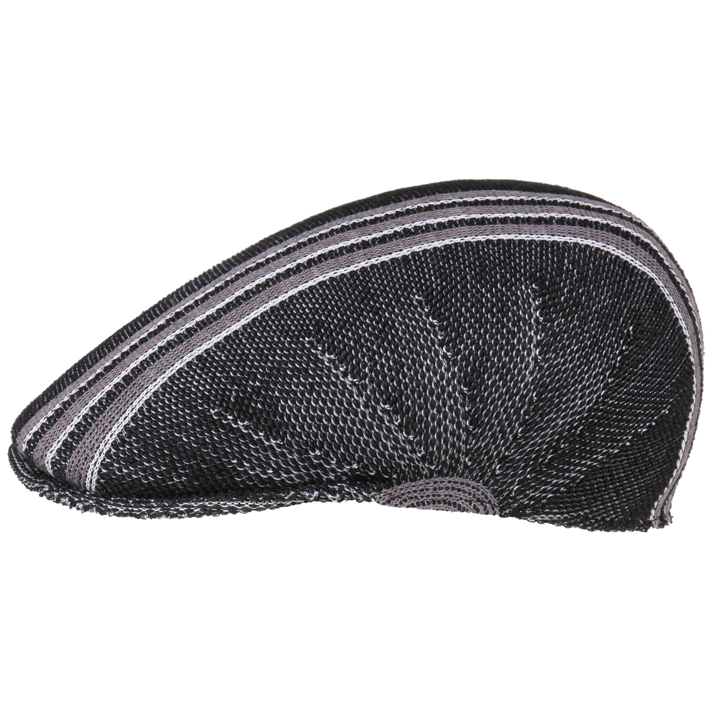 Coppola Kangol Uomo Nostalgia Stripe 507 - Cappello Piatto Autunno/Inverno Con Visiera, Fantasia Rigata Multicolore, Materiale Misto Lana