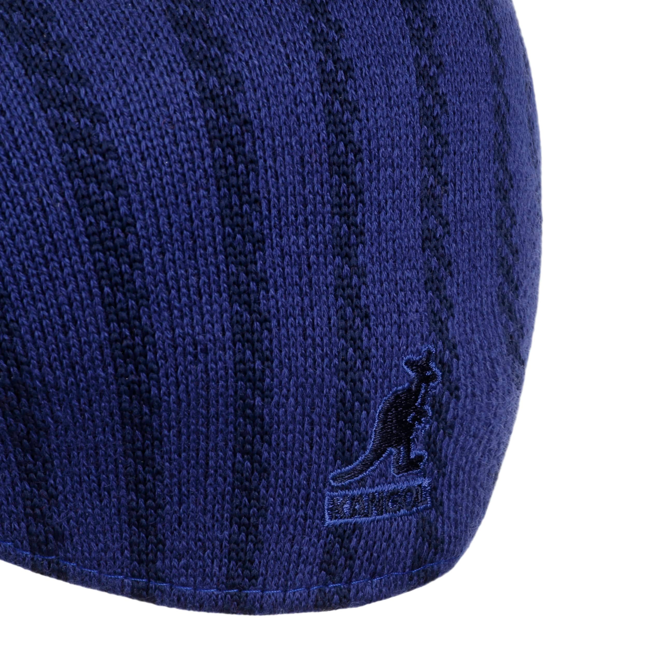 Kangol Coppola 504 Tropic Donna/Uomo - Cappellino da Uomo Berretto Piatto Estivo con Visiera Estate/Inverno Primavera Estate Autunno Inverno - S (54-55 cm) Blu Scuro