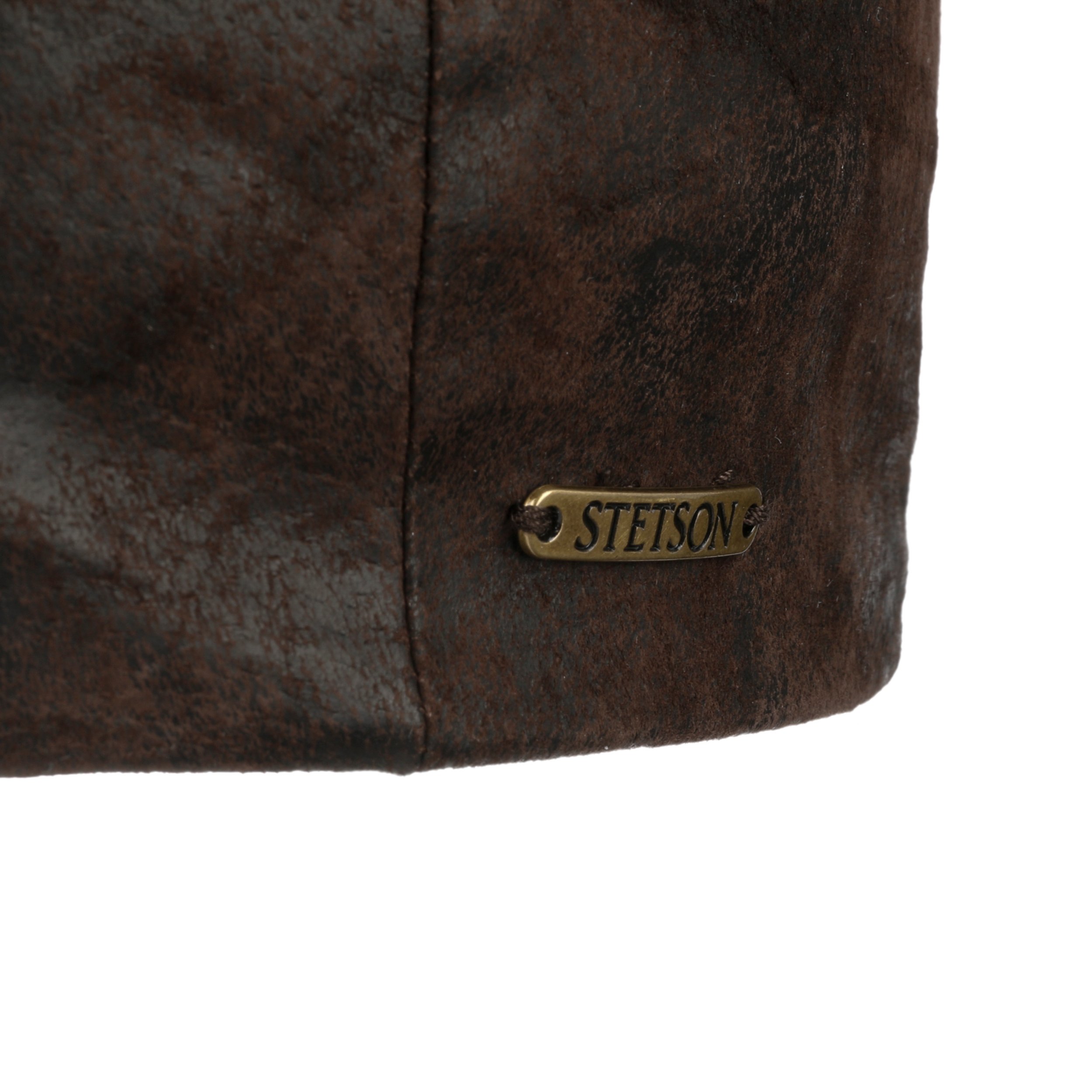 Berretto Stetson In Pelle Di Maiale Con Paraorecchie - Coppola Calda Per L'inverno, Made In EU