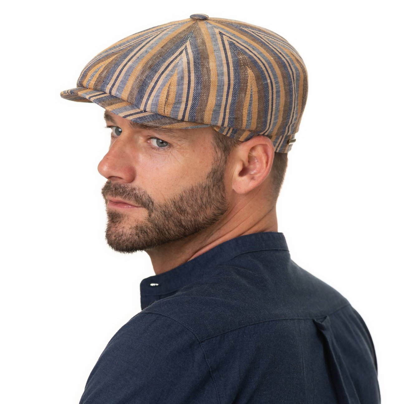 Stetson Coppola Texas Cotton con Filtro UV 40+ - Berretto con Visiera