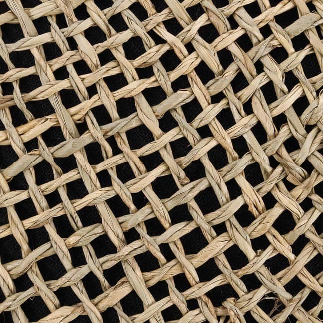 Coppola In Paglia Intrecciata Fatta In Italia - Uomo - Colore Corda - Nuova Con Etichette
