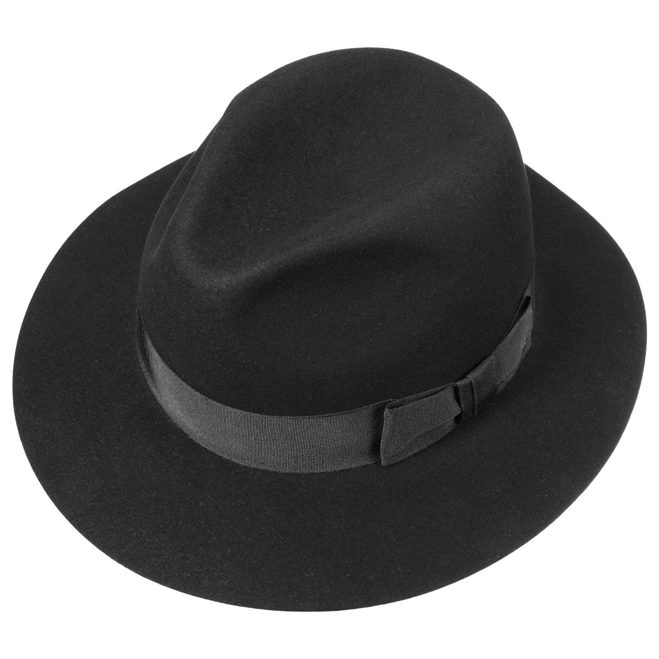 Stetson Cappello in Feltro di Pelo Trestick Donna/Uomo - Made The EU Traveller con Fodera, Nastro Grosgrain Inverno Autunno/Inverno - 57 cm Rosso Bordeaux