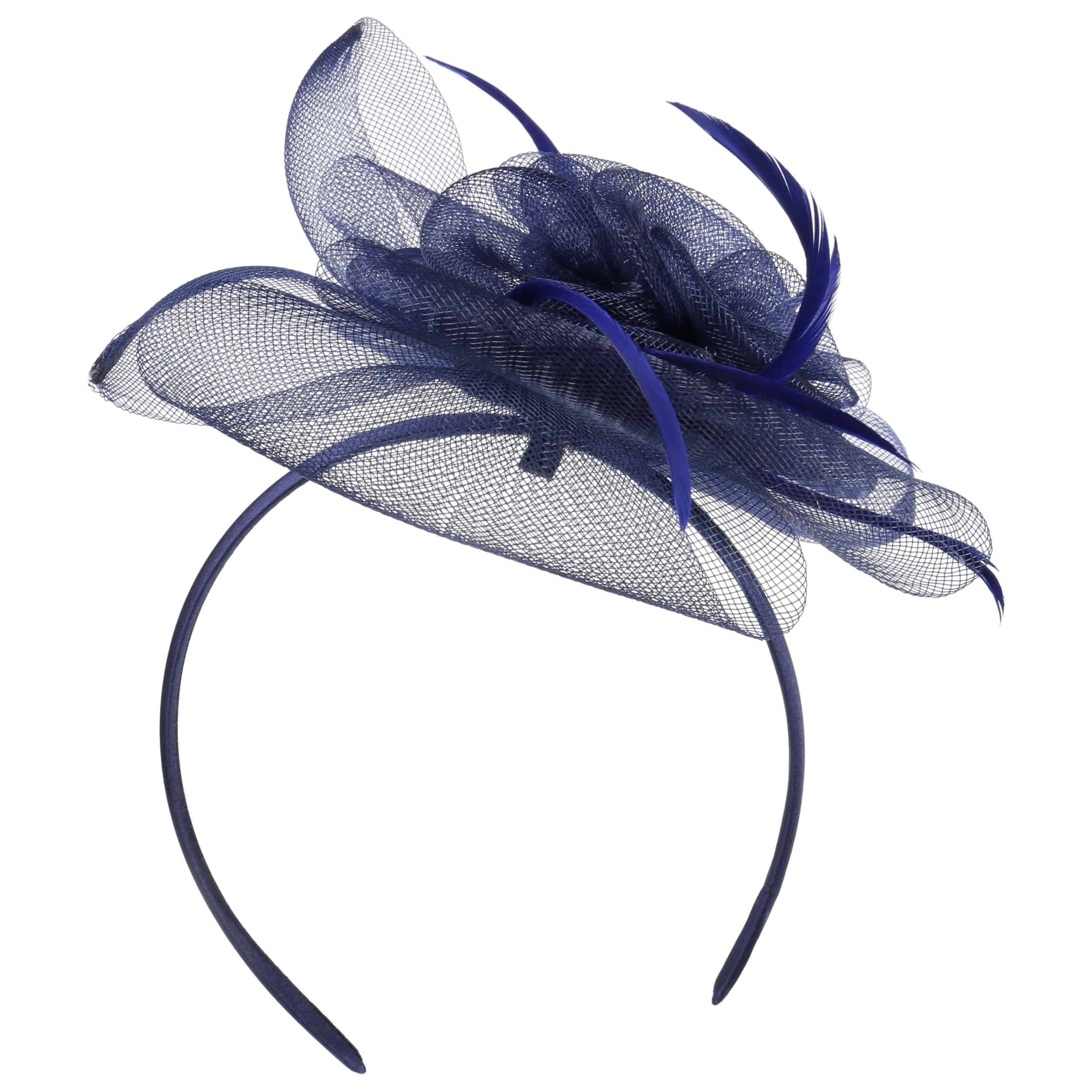 Disimlarl Cappelli da sposa con piume di nozze Accessori da donna, cappello da sposa, fiore piume, cappello da cocktail e tè
