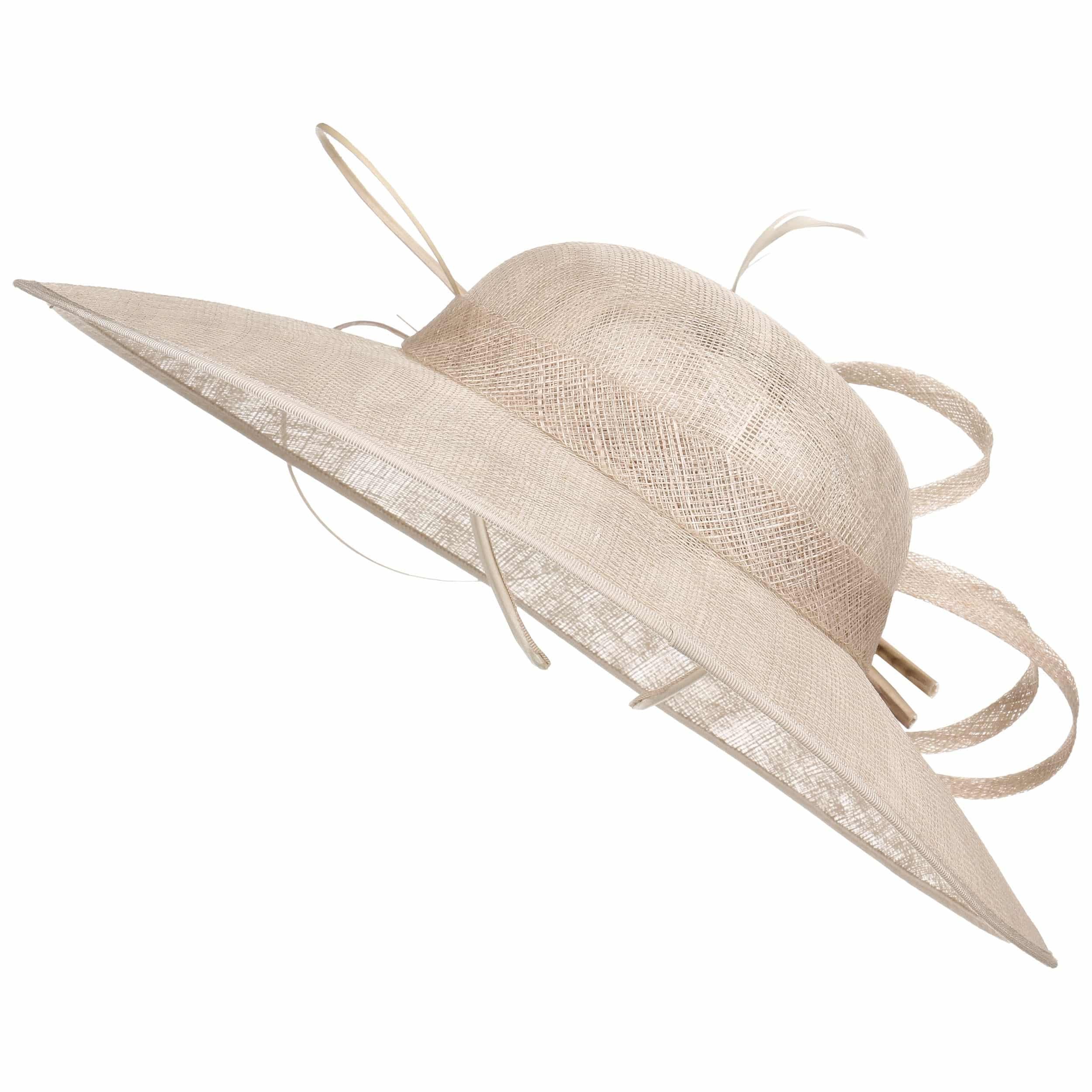 McBURN Fascinator Con Piume E Fiocco – Cappello Da Sposa E Cerimonia – Made In Italy