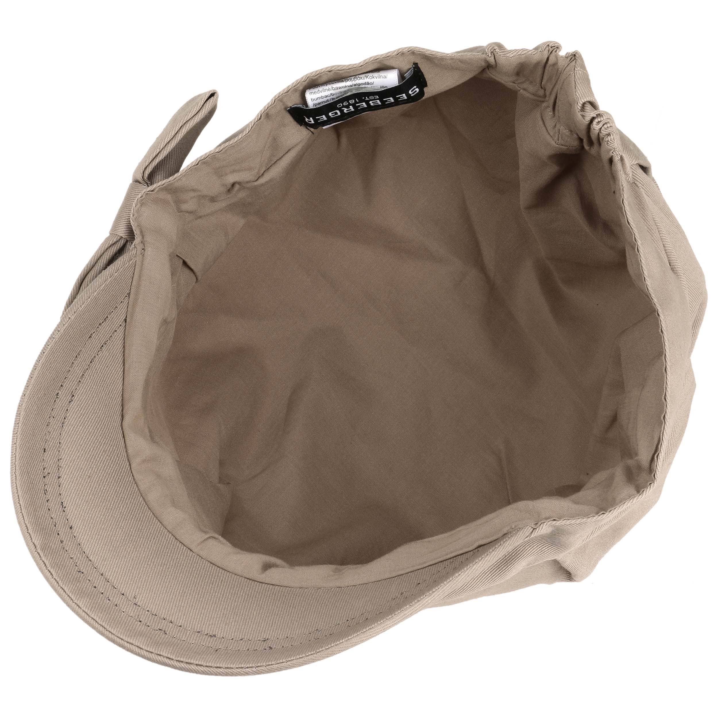 Seeberger Berretto Antipioggia Twotone Newsboy Donna