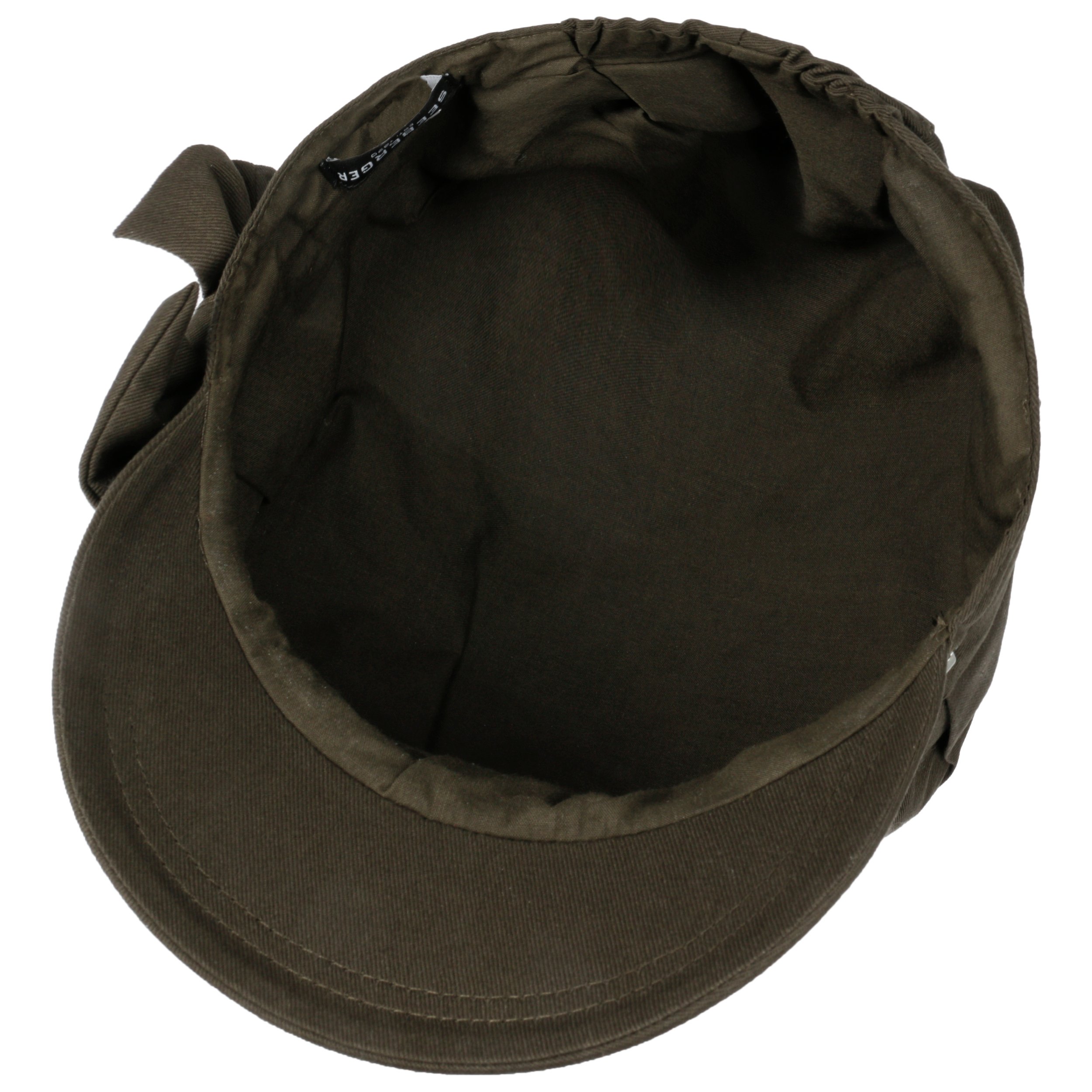 Seeberger Berretto In Denim Da Donna – Modello Newsboy, Taglia Unica (56-58 Cm), Eleganza Retrò - 3