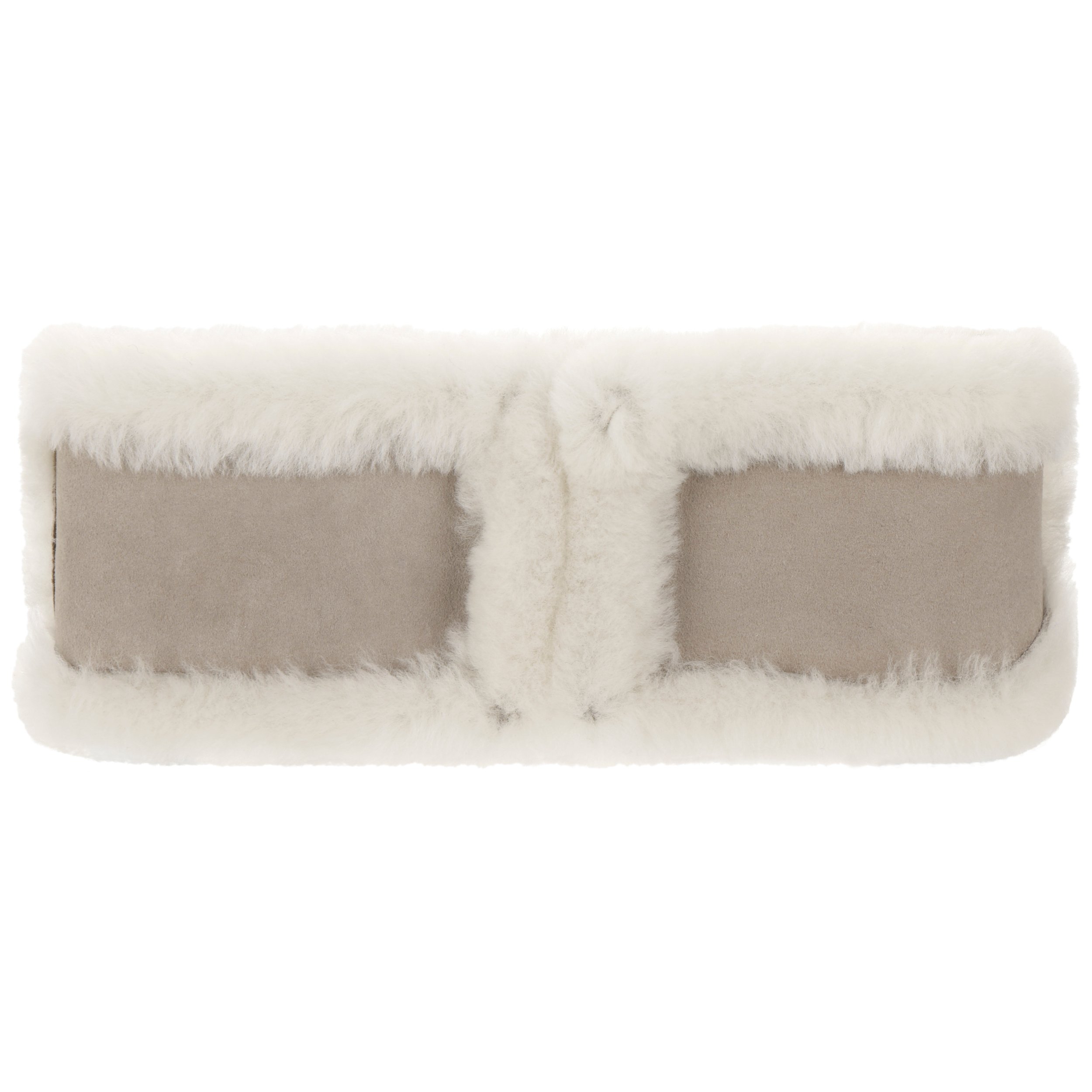 Seeberger Fascia Scaldaorecchie Invernale In Lana E Pile - Modello Annelie, Unica, Elegante Con Fodera Morbida