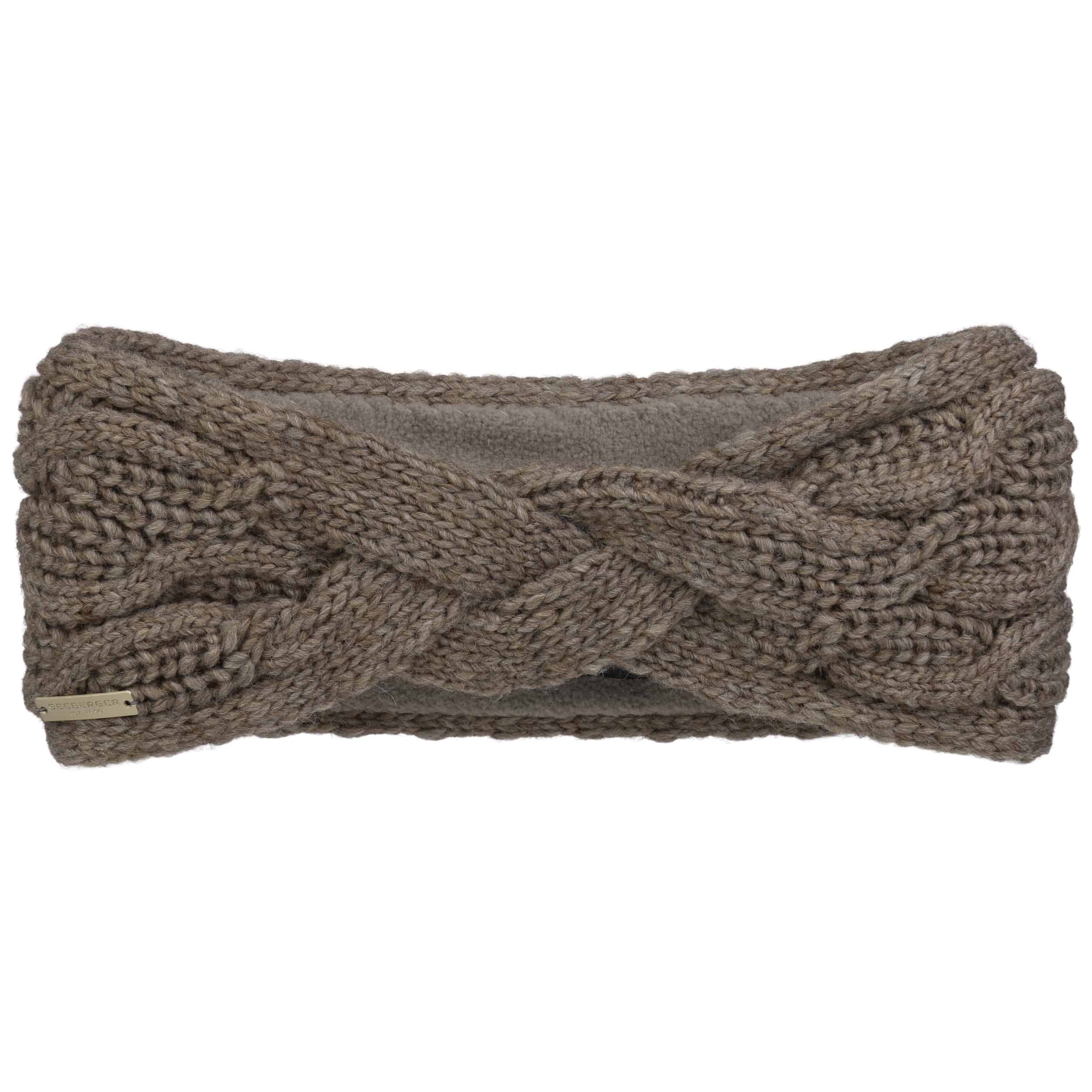 Neverless Fascia Per Capelli Invernale Con Nodo, Beige Chiaro, Taglia Unica 50-58 Cm, Proteggi Orecchie - 3