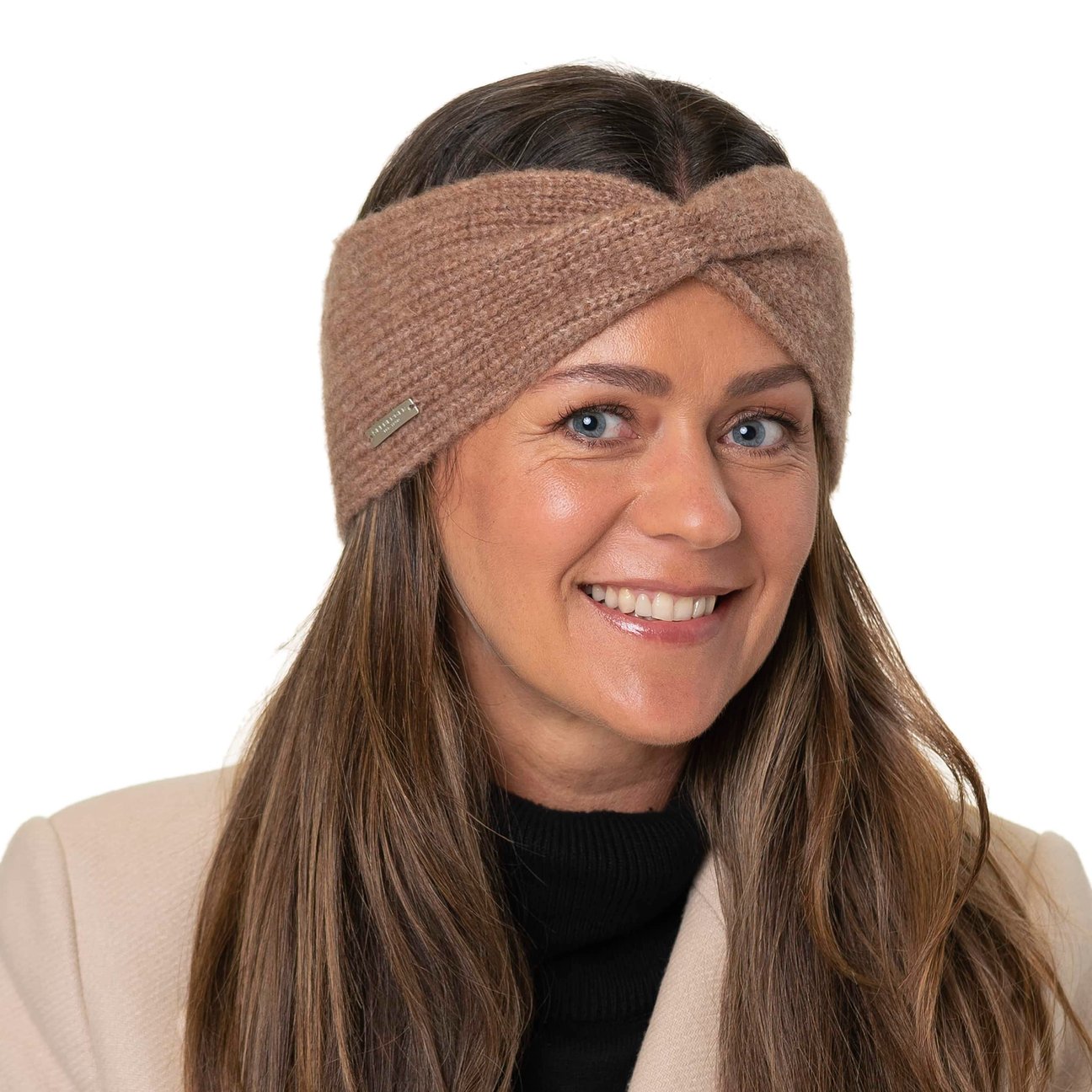 Fascia Capelli Seeberger Maglia | Accessorio Inverno Donna di Tendenza