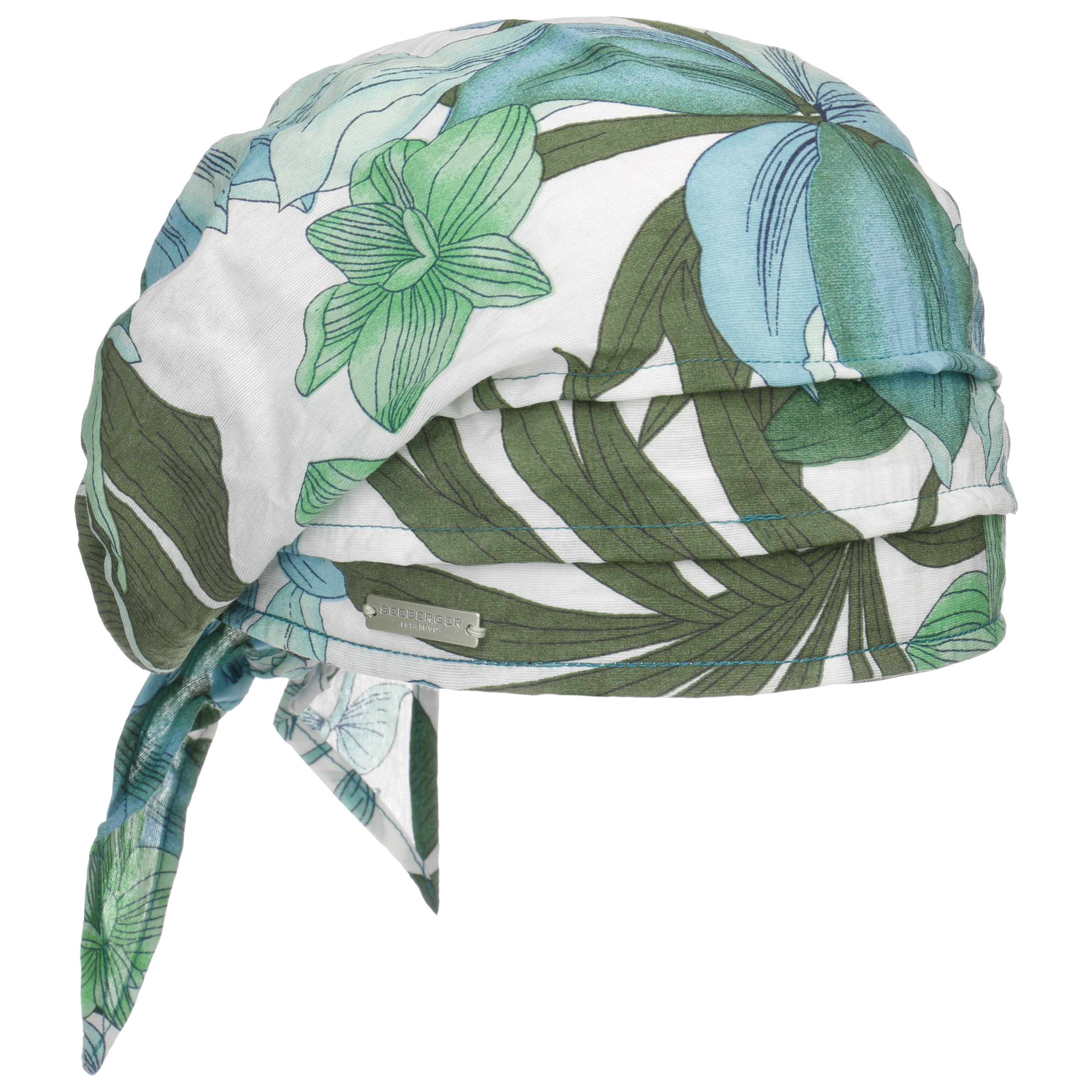 Fazzoletto Da Testa Bandana Donna - Blu Reale Tinta Unita, Taglia Unica, Accessorio Capelli Moda