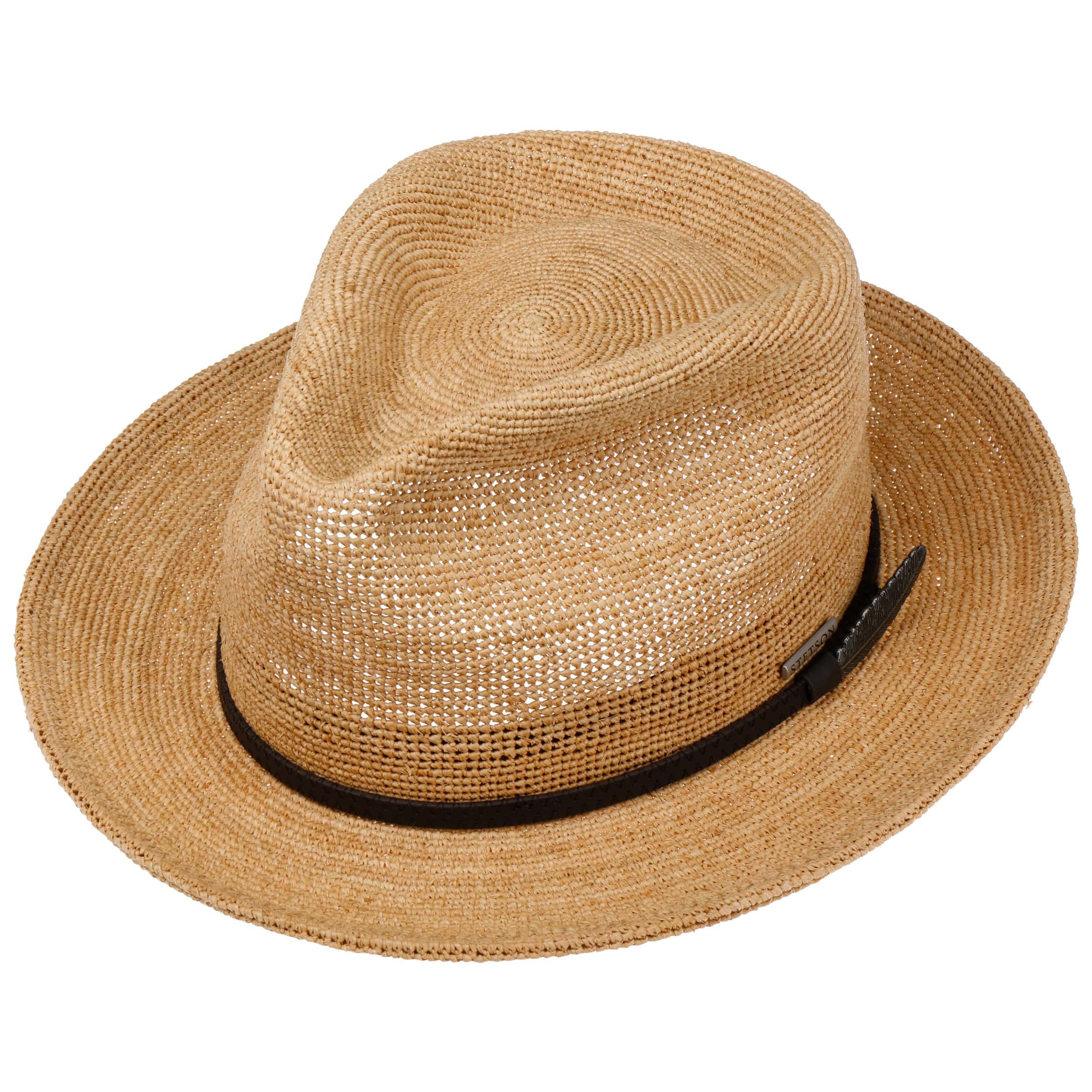 Madison Raffia Cowboy Fedora main image 0