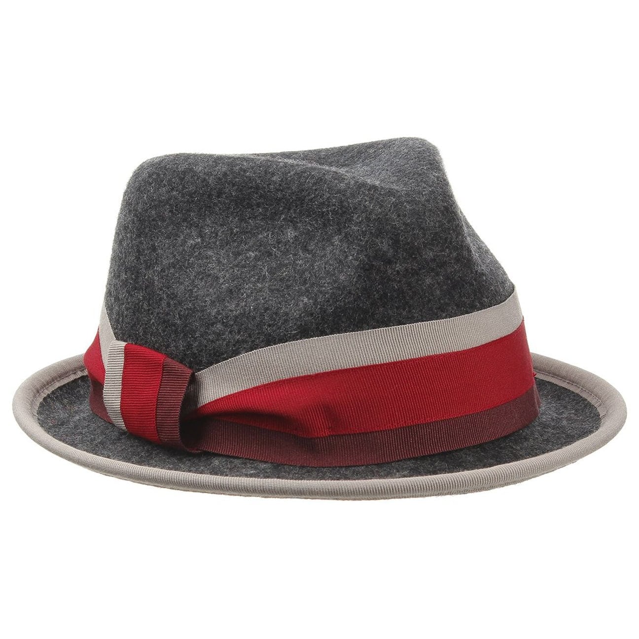 Cool4 Cappello da bowler unisex in feltro di lana nero melone WME01 (57