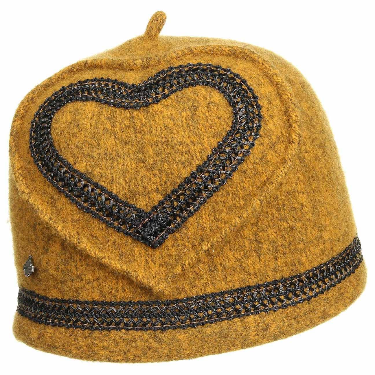 Seeberger Cappello Donna Beanie Lana Cotta | Walkbeanie Con Mini Pompon | Taglia Unica | Autunno/Inverno (Grigio Medio Smoke