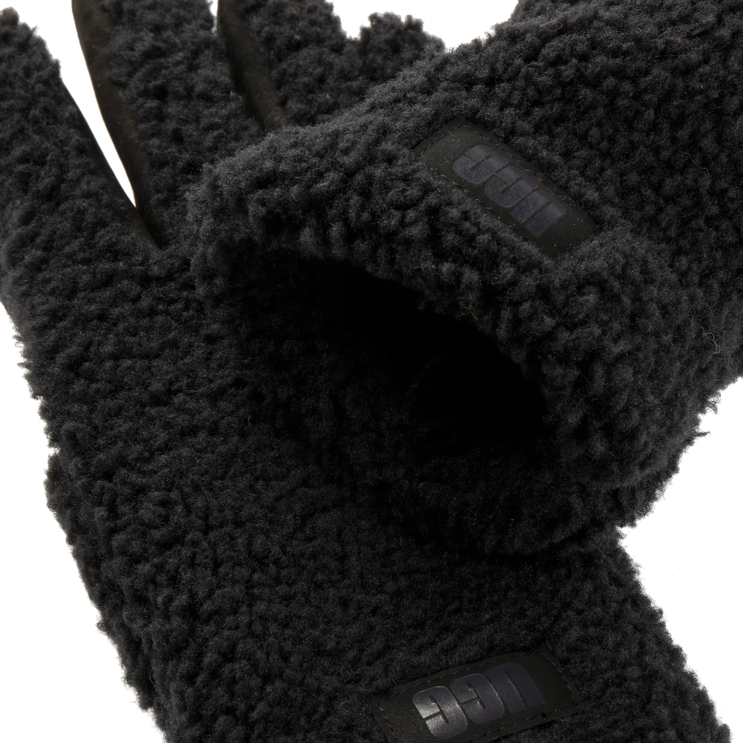 Guanti Invernali Uomo In Lana Ragg Con Fodera Sherpa E Touchscreen - Caldi Per Il Freddo, Palmo Antiscivolo