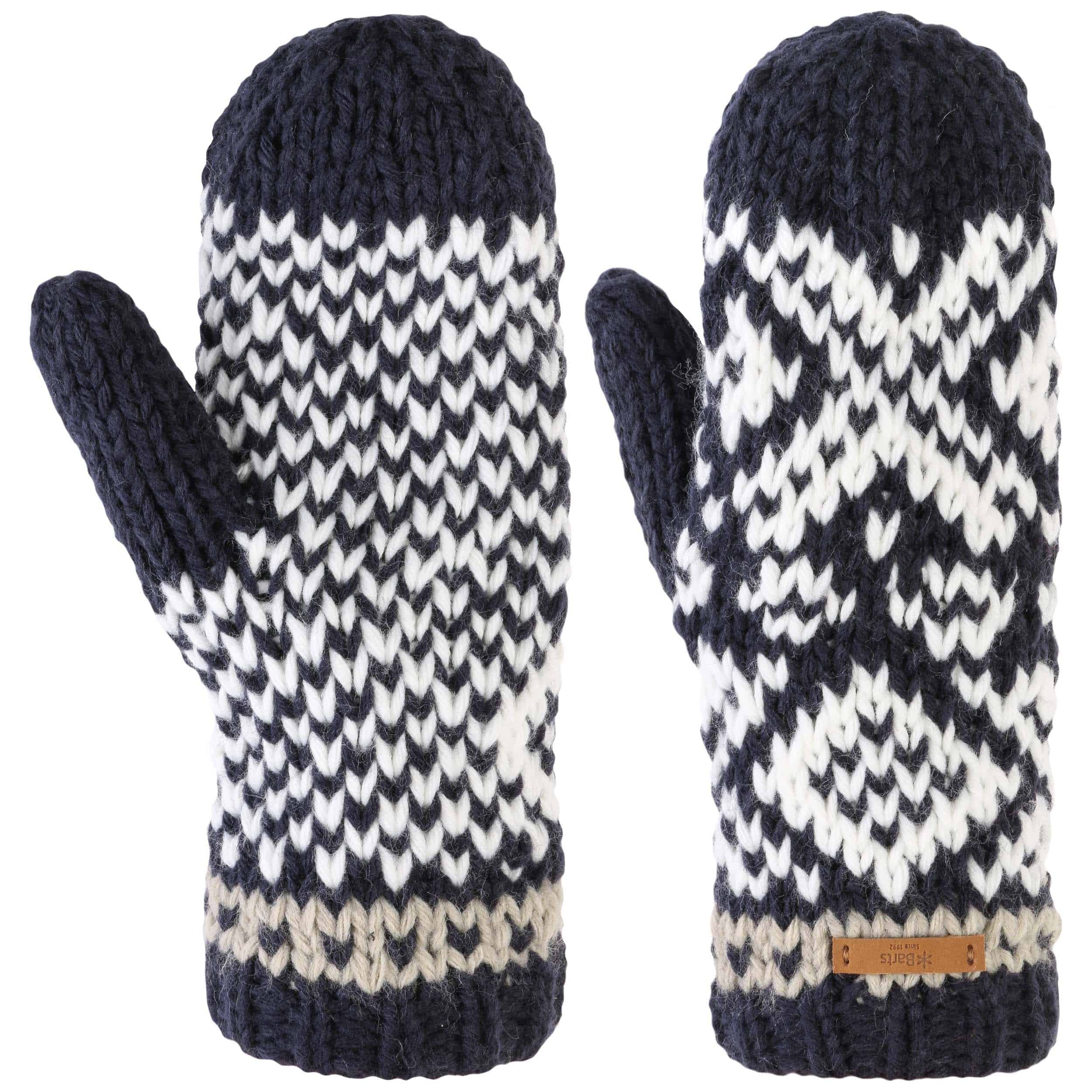 Guanti Invernali A Righe Per Bambini 1-4 Anni - Confezione Da 6 Paia Caldi E Morbidi