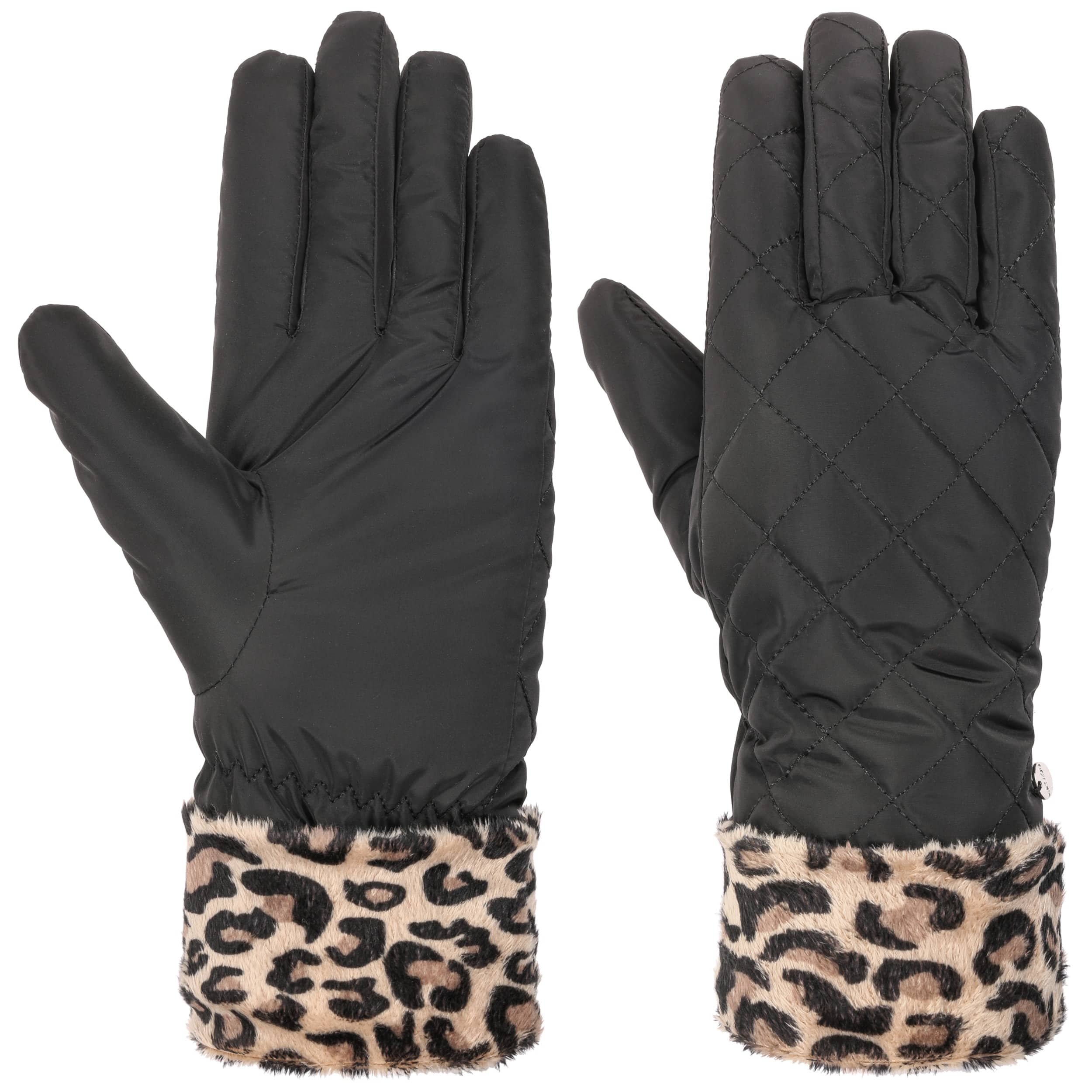 Guanti Unisex Fantasia Leopardo – In Poliestere Morbido, Caldi E Leggeri, Per Adulti E Bambini Da 6 Anni In Su - 3