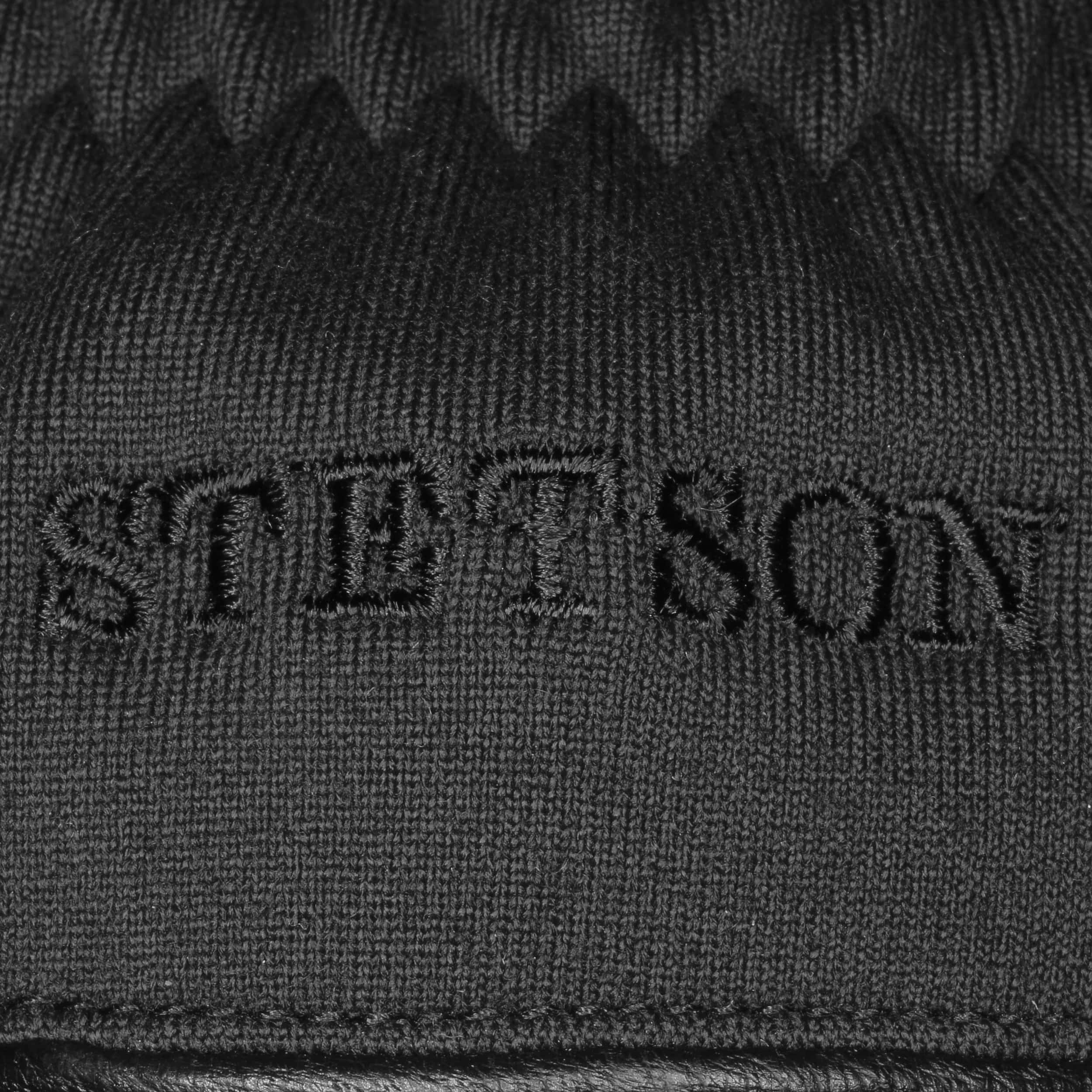 Stetson Guanti Uomo In Pelle Soft Nappa Marrone, Fodera Autunno/Inverno, Taglia 9 1/2 HS – Lavaggio Solo A Mano