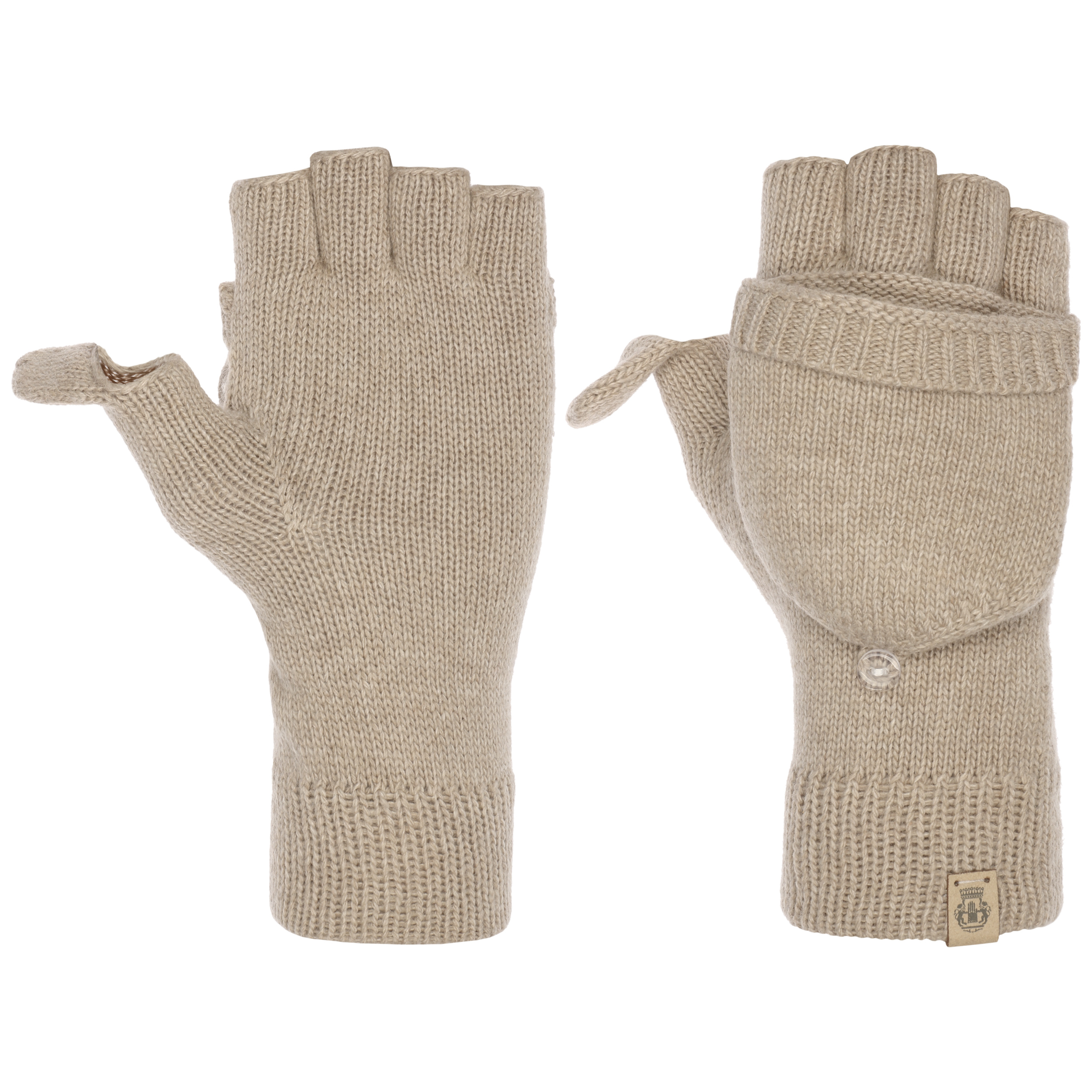 Guanti In Lana Senza Dita Haakon By Barts - &euro; 44,99