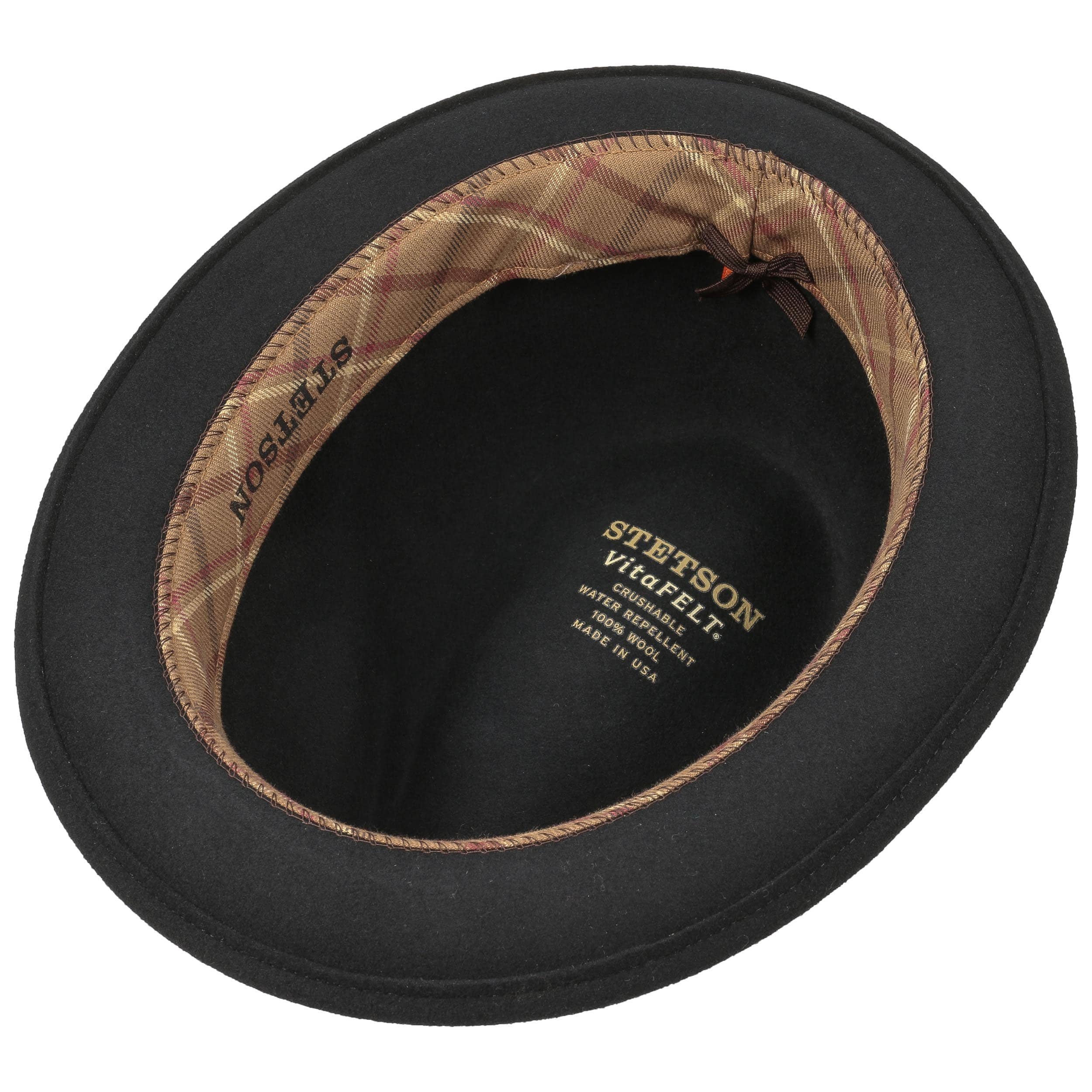 STETSON Rutherford Traveller VitaFelt Hat Made in USA Men