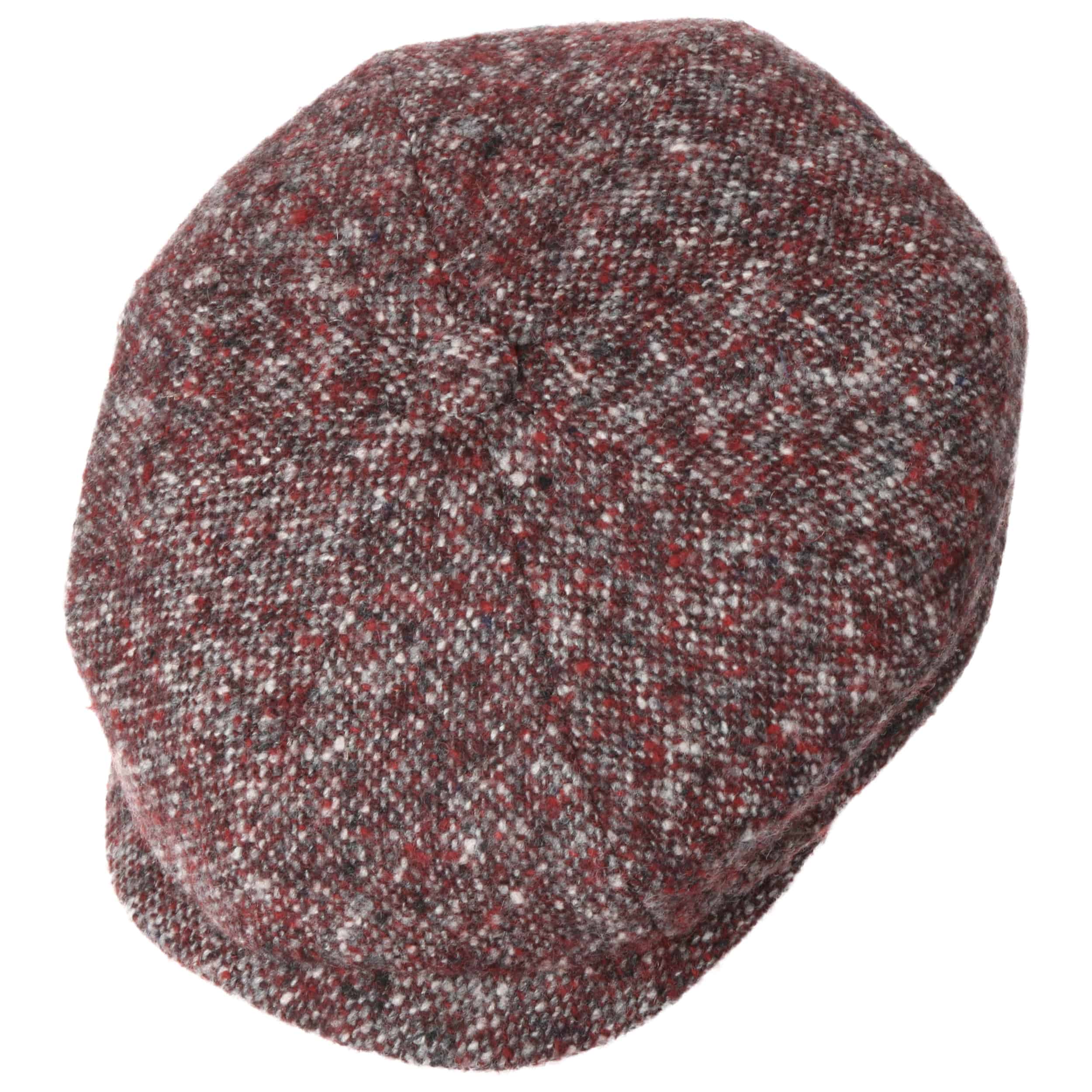 Stetson Hatteras Flatcap - Tweed Wollmütze Mit Ohrenklappen Für Herren