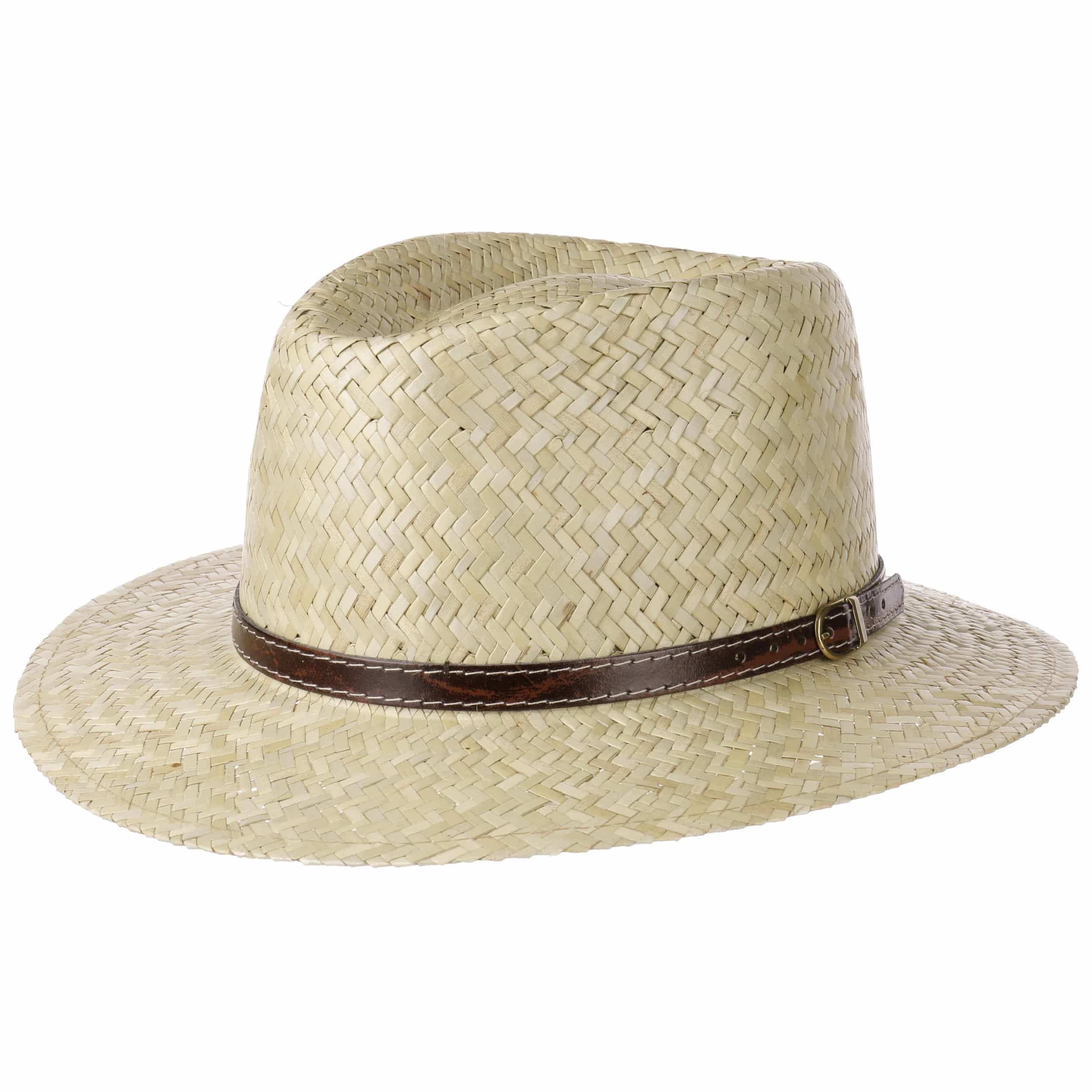 Cappelli da Spiaggia Sole Primavera/Estate Stetson Cappello di Paglia Gridiron Traveller Uomo 