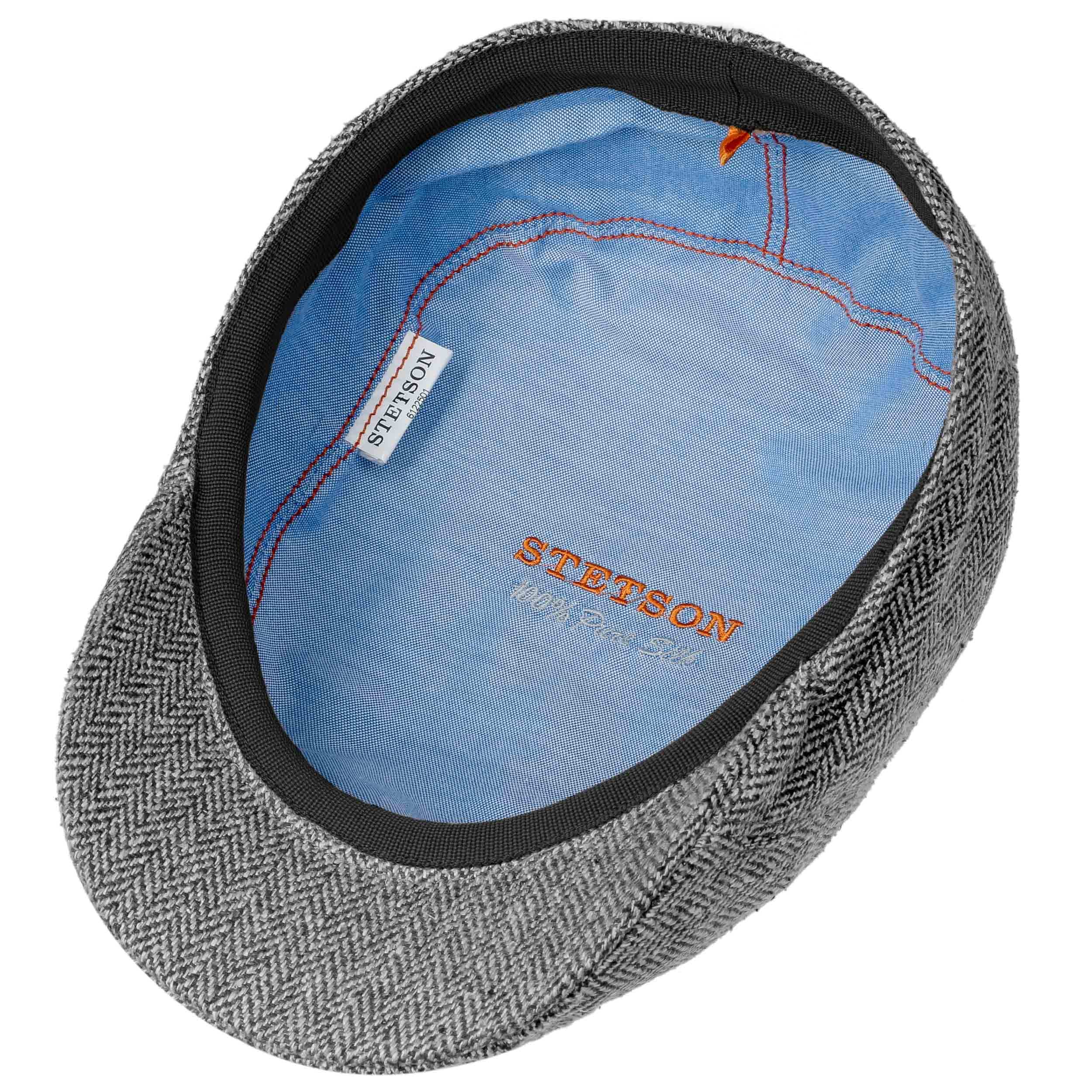 Cappello Uomo Con Visiera Stetson Madison Coppola In Pelle Uomo