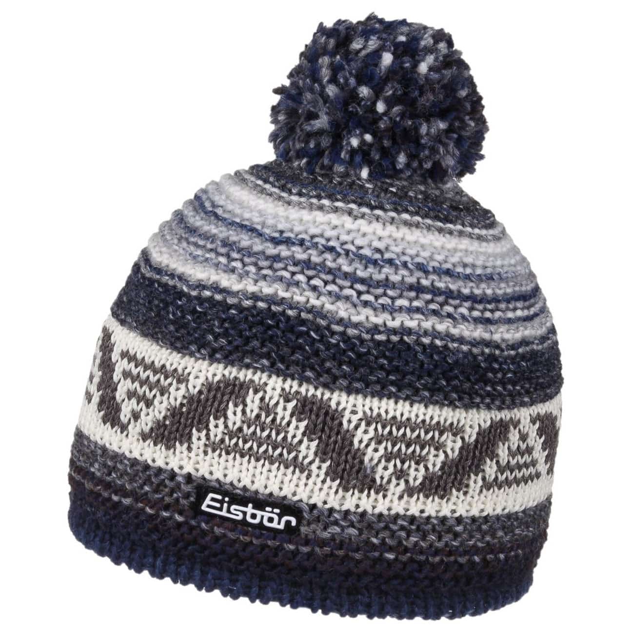 cuffia con pon pon bambina