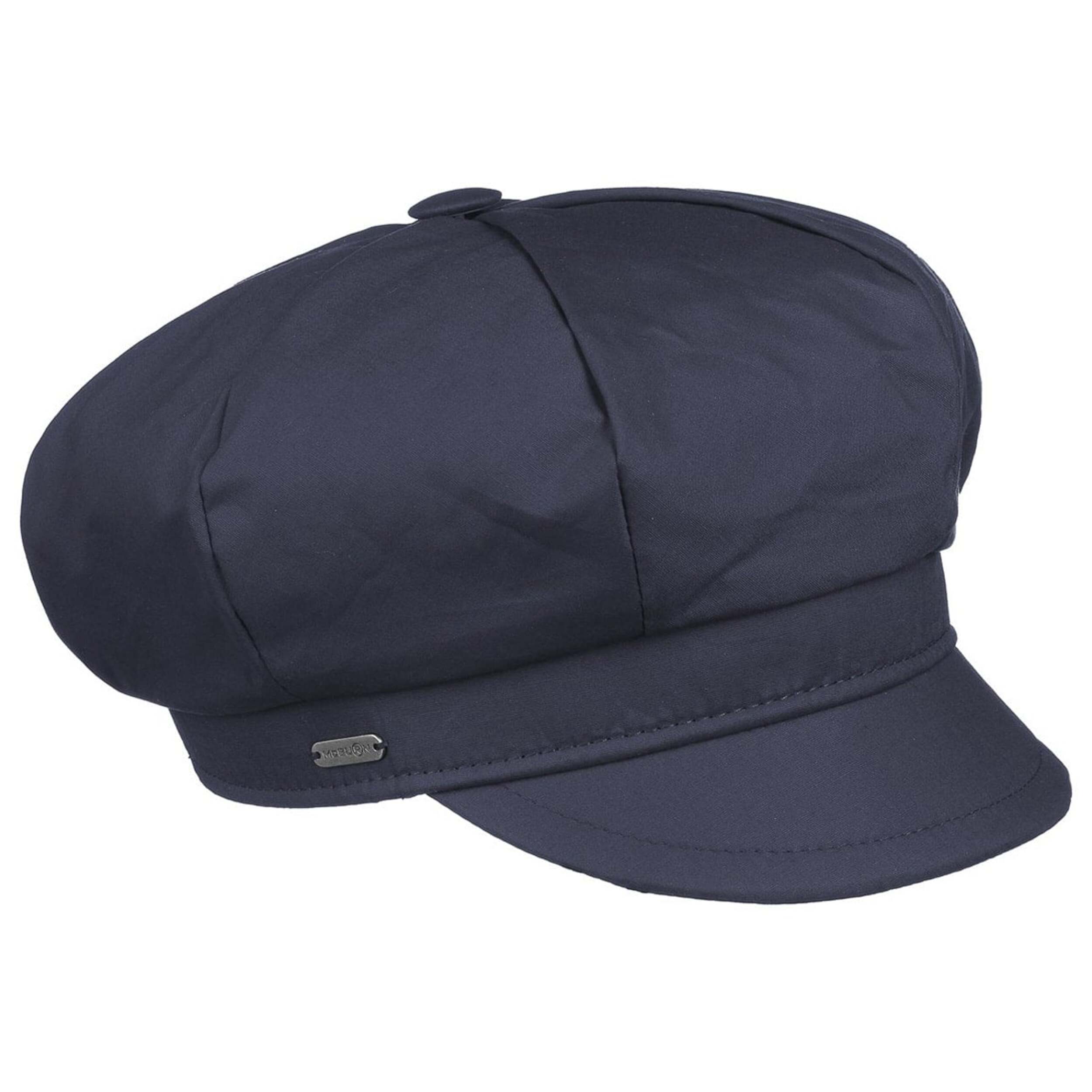 Traclet Berretto Plate Merrick Newsboy In Cotone Marrone - Conner Hats - Taglia XXL (62/63 Cm) - Look Vintage Estivo
