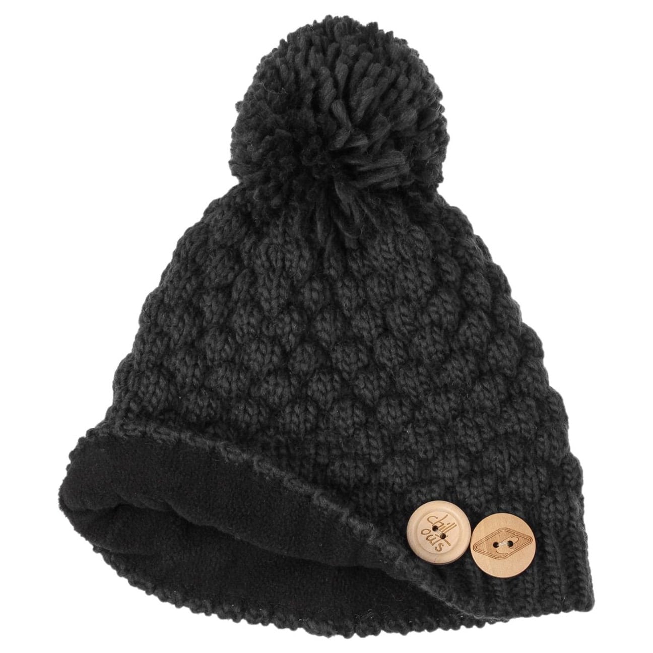 Simpatico orso all'uncinetto cappello da bambino morbido pompon infantile ragazze ragazzi berretto berretto solido inverno bambini lavorato a maglia